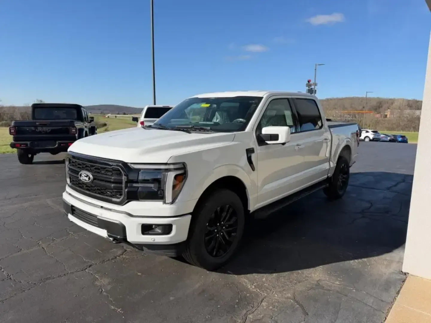 2026 /Black Leather Ford F-150 Lariat (1FTFW5L50TK) with an 5.0L engine, 6A transmission, located at 141 Commercial Dr, Fredericktown, MO, 63645, (573) 783-6432, 37.570087, -90.320648 - Built for Ozark backroads, weekday work runs, and weekend lake escapes, this **2026 Ford F-150 LARIAT 4x4** is the kind of truck that fits real life in Southeast Missouri. Whether you're hauling gear to a campsite, towing toys for a getaway, or cruising comfortably on a long commute, this nearly new - Photo#6