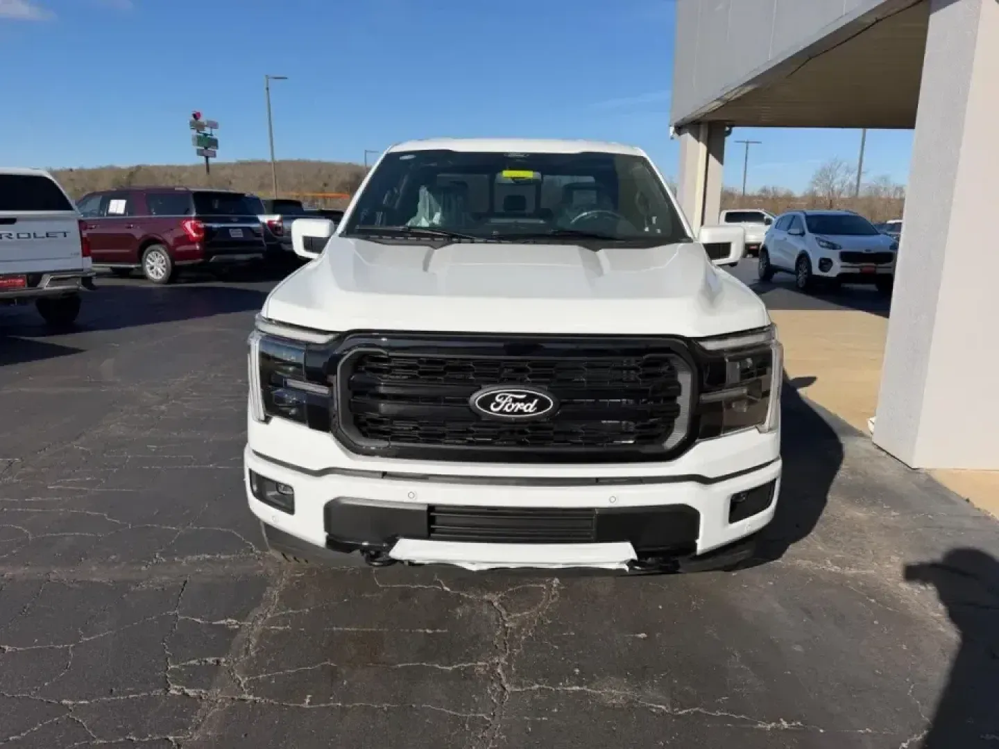 2026 /Black Leather Ford F-150 Lariat (1FTFW5L50TK) with an 5.0L engine, 6A transmission, located at 141 Commercial Dr, Fredericktown, MO, 63645, (573) 783-6432, 37.570087, -90.320648 - Built for Ozark backroads, weekday work runs, and weekend lake escapes, this **2026 Ford F-150 LARIAT 4x4** is the kind of truck that fits real life in Southeast Missouri. Whether you're hauling gear to a campsite, towing toys for a getaway, or cruising comfortably on a long commute, this nearly new - Photo#7