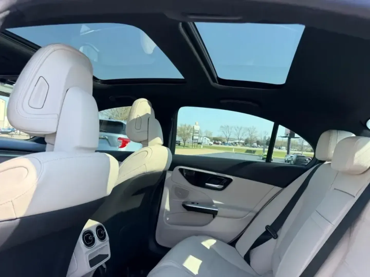 2025 /AMG Neva Grey Leather Mercedes-Benz C-Class C 300 4MATIC (W1KAF4HB4SR) with an 2.0L Turbo I4 engine, Automatic transmission, located at 970 Woodlawn Dr., Farmington, MO, 63640, (573) 431-7800, 37.825642, -90.468674 - Make every day feel like an upgrade-whether you're gliding to work on US-67, meeting friends near Downtown Farmington, or planning a comfortable weekend escape toward St. Joe State Park. This 2025 Mercedes-Benz C-Class C 300 4MATIC sedan blends luxury, confidence, and real-world practicality, making - Photo#10