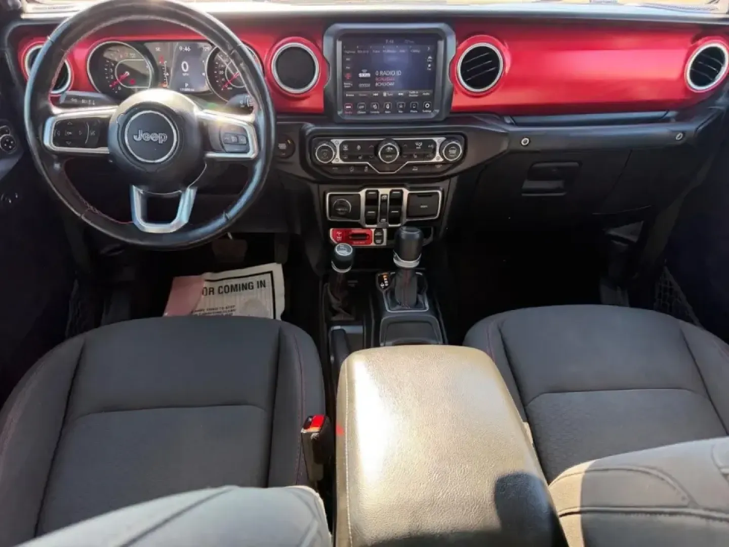2021 /Black Cloth Jeep Gladiator Rubicon (1C6JJTBG2ML) with an 3.6L V6 24V VVT UPG I engine, Automatic transmission, located at 970 Woodlawn Dr., Farmington, MO, 63640, (573) 431-7800, 37.825642, -90.468674 - Whether your weekends revolve around scouting new trails in the Mark Twain National Forest, towing toys to a lake day, or simply wanting a truck that can handle Farmington's changing seasons with confidence, this **2021 Jeep Gladiator Rubicon 4x4** is built for the lifestyle. With its unmistakable J - Photo#10