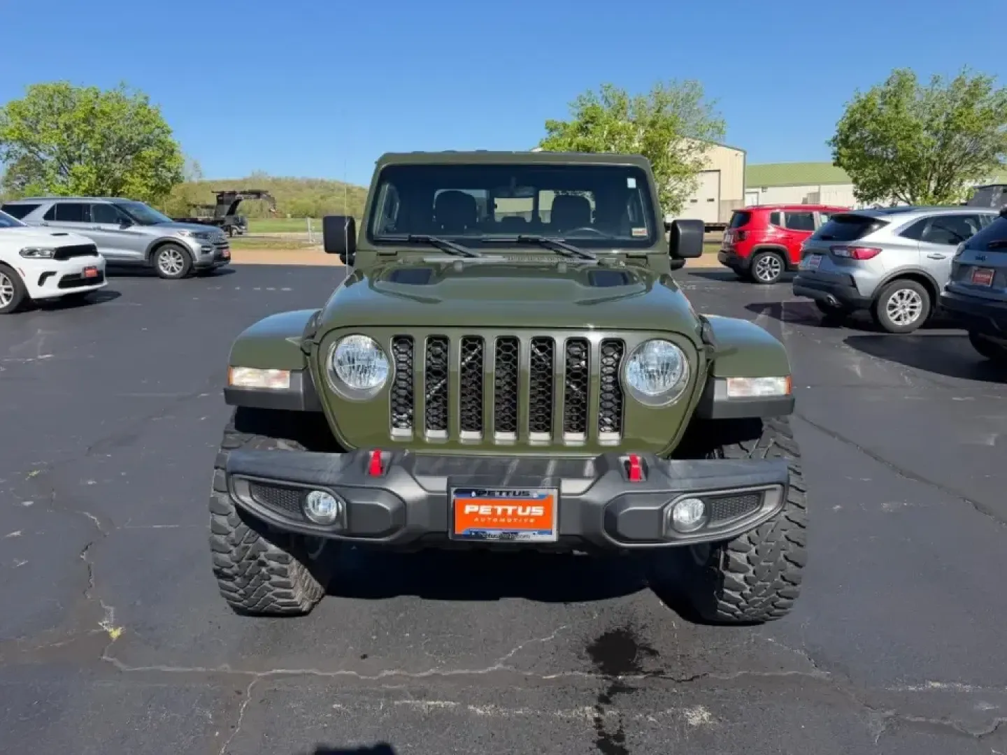 2021 /Black Cloth Jeep Gladiator Rubicon (1C6JJTBG2ML) with an 3.6L V6 24V VVT UPG I engine, Automatic transmission, located at 970 Woodlawn Dr., Farmington, MO, 63640, (573) 431-7800, 37.825642, -90.468674 - Whether your weekends revolve around scouting new trails in the Mark Twain National Forest, towing toys to a lake day, or simply wanting a truck that can handle Farmington's changing seasons with confidence, this **2021 Jeep Gladiator Rubicon 4x4** is built for the lifestyle. With its unmistakable J - Photo#8
