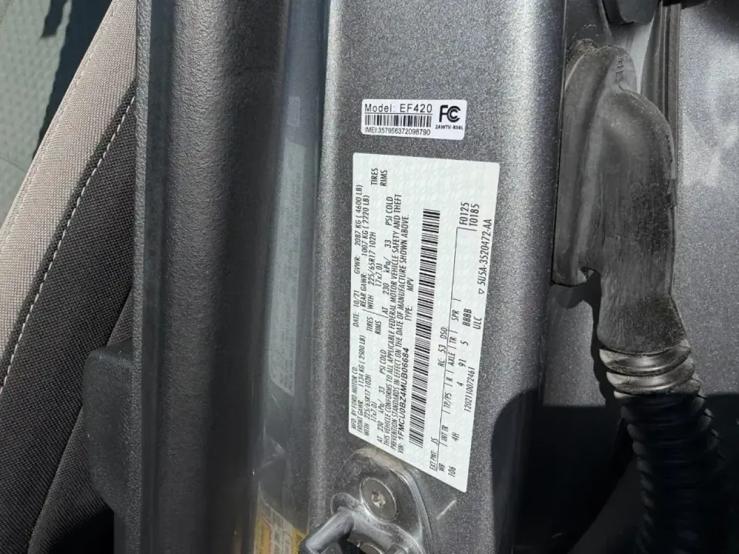 2021 /Dark Earth Gray Cloth Ford Escape SE (1FMCU0BZ4MU) with an 2.5L iVCT Atkinson Cycle I-4 Hybrid engine, Automatic transmission, located at 970 Woodlawn Dr., Farmington, MO, 63640, (573) 431-7800, 37.825642, -90.468674 - Weekday commutes down Highway 67, school drop-offs around Farmington, and spontaneous weekend getaways toward St. Joe State Park get a whole lot easier when your SUV is comfortable, efficient, and ready for real life. This **2021 Ford Escape SE Hybrid** blends smart fuel savings with the versatility - Photo#22