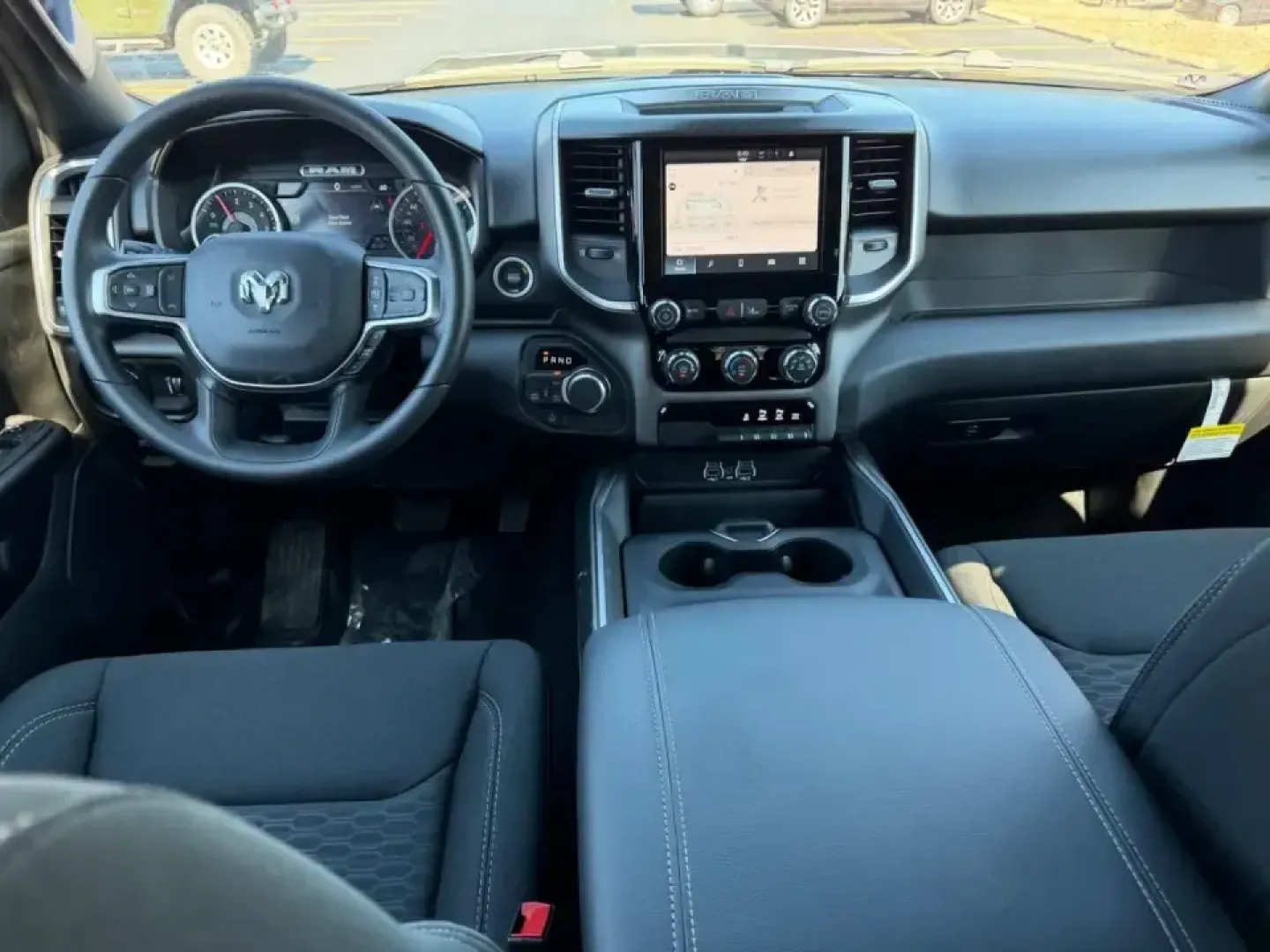 2026 /Diesel Gray/Black Cloth Ram 1500 Express (3C6RRFGG4T4) with an 3.6L V6 24V VVT eTorque UPG I engine, 8A transmission, located at 970 Woodlawn Dr., Farmington, MO, 63640, (573) 431-7800, 37.825642, -90.468674 - Whether you're hauling weekend gear to St. Joe State Park, towing a trailer out toward the Mark Twain National Forest, or simply looking for a confident daily driver that feels at home on Highway 67 and the backroads around St. Francois County, this 2026 Ram 1500 Express 4x4 is built for real-life M - Photo#9