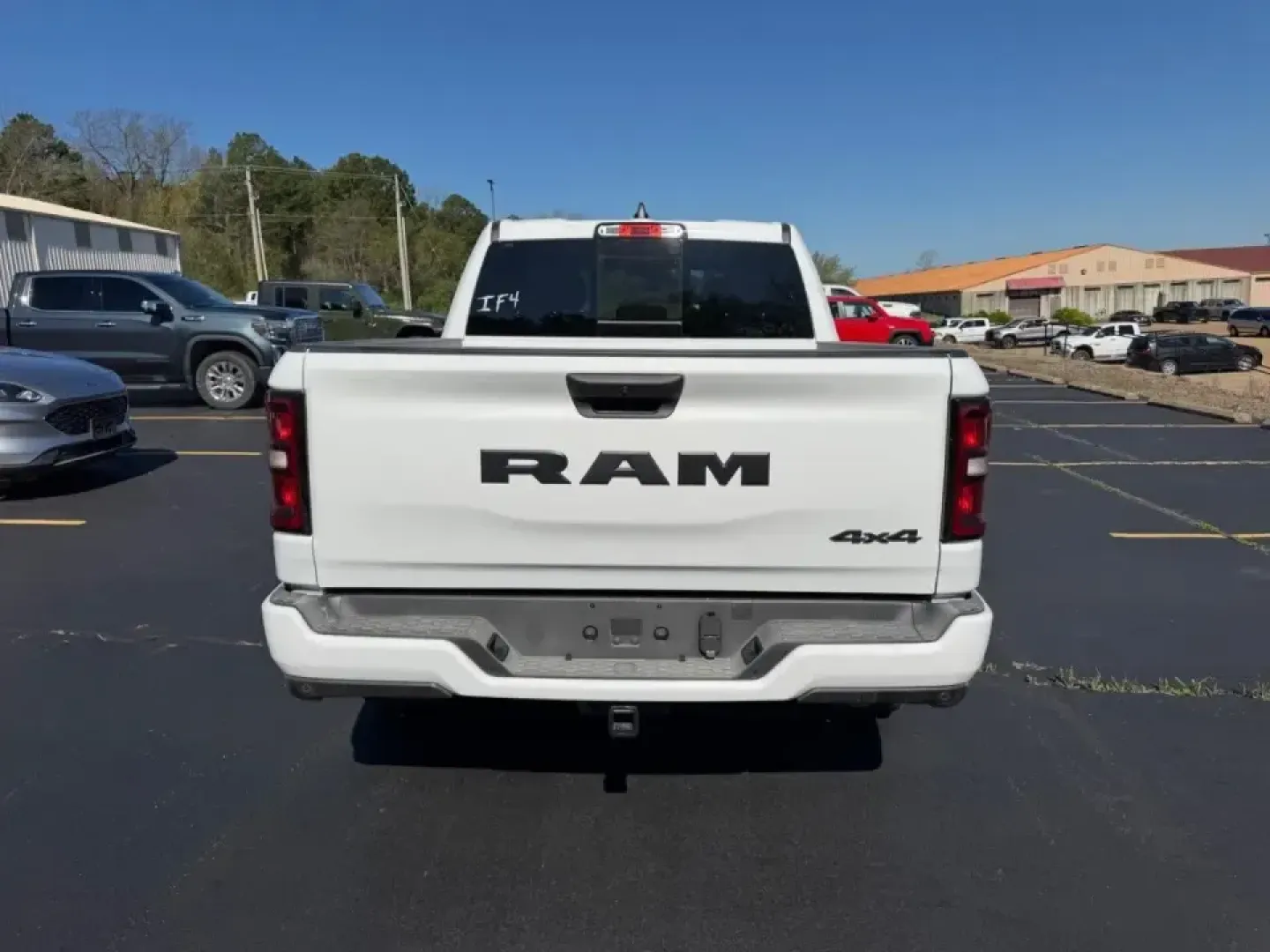 2026 /Diesel Gray/Black Cloth Ram 1500 Express (3C6RRFGG4T4) with an 3.6L V6 24V VVT eTorque UPG I engine, 8A transmission, located at 970 Woodlawn Dr., Farmington, MO, 63640, (573) 431-7800, 37.825642, -90.468674 - Whether you're hauling weekend gear to St. Joe State Park, towing a trailer out toward the Mark Twain National Forest, or simply looking for a confident daily driver that feels at home on Highway 67 and the backroads around St. Francois County, this 2026 Ram 1500 Express 4x4 is built for real-life M - Photo#3