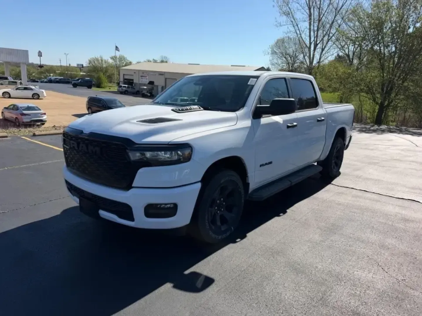 2026 /Diesel Gray/Black Cloth Ram 1500 Express (3C6RRFGG4T4) with an 3.6L V6 24V VVT eTorque UPG I engine, 8A transmission, located at 970 Woodlawn Dr., Farmington, MO, 63640, (573) 431-7800, 37.825642, -90.468674 - Whether you're hauling weekend gear to St. Joe State Park, towing a trailer out toward the Mark Twain National Forest, or simply looking for a confident daily driver that feels at home on Highway 67 and the backroads around St. Francois County, this 2026 Ram 1500 Express 4x4 is built for real-life M - Photo#6