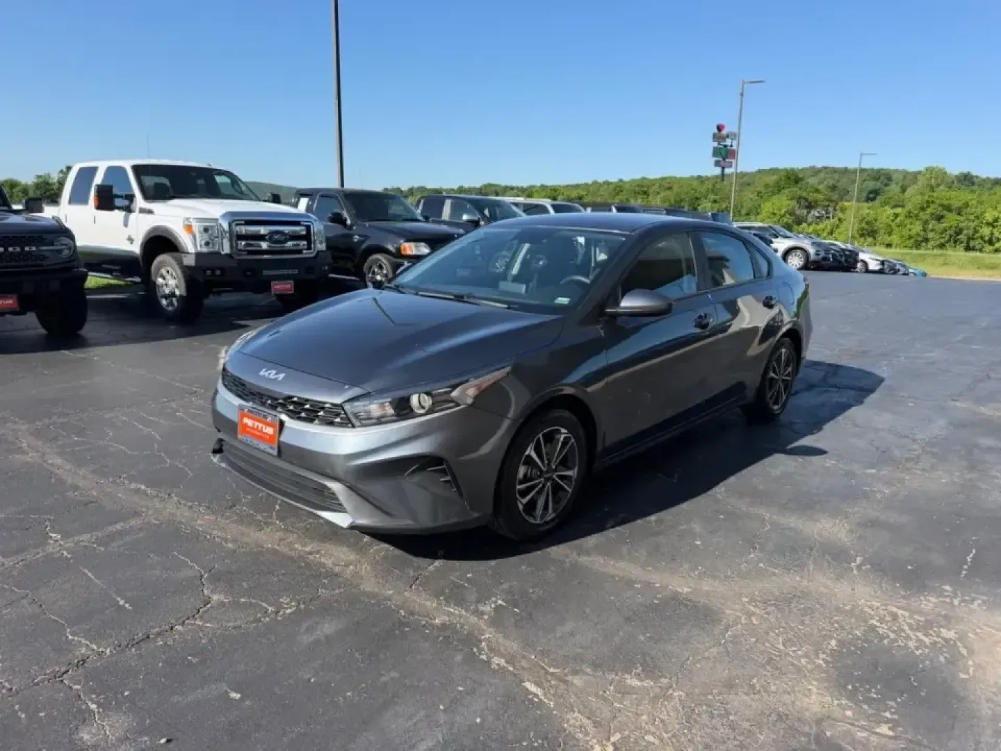2024 /Black Cloth Kia Forte LXS (3KPF24AD6RE) with an 2.0L I4 MPI 16V DOHC engine, Automatic transmission, located at 141 Commercial Dr, Fredericktown, MO, 63645, (573) 783-6432, 37.570087, -90.320648 - Need a reliable, fuel-sipping sedan that makes daily commutes, college drop-offs, and weekend road trips feel easy-without the higher cost of a brand-new ride? This 2024 Kia Forte LX is built for real life in Southeast Missouri: comfortable for the drive to work, efficient for runs across town, and - Photo#5