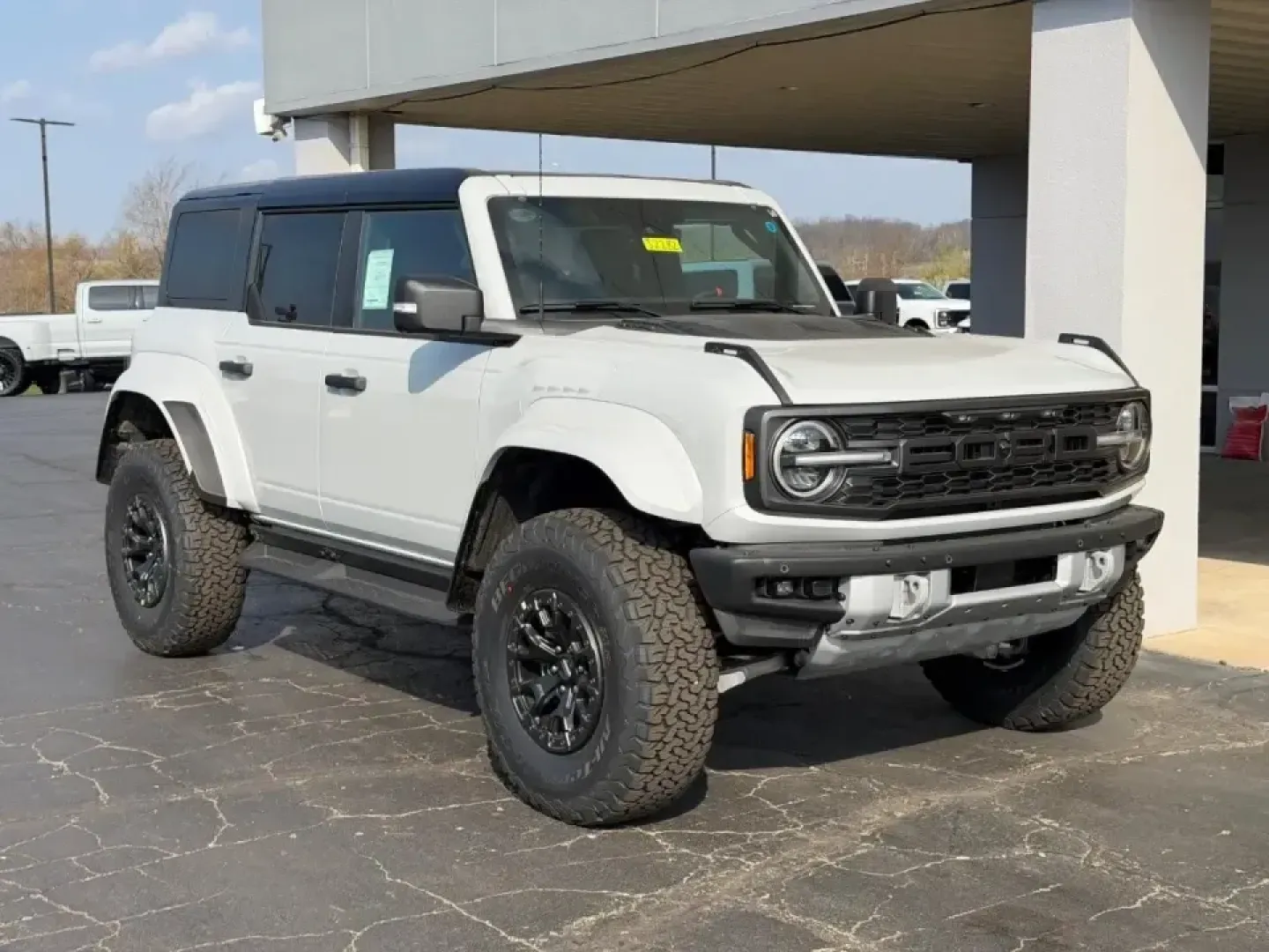 2026 /Black Onyx Leather Ford Bronco Raptor (1FMEE0RR8TL) with an 3.0L EcoBoost V6 engine, Automatic transmission, located at 141 Commercial Dr, Fredericktown, MO, 63645, (573) 783-6432, 37.570087, -90.320648 - Weekend trail runs, river-lake getaways, and confident winter driving in the Ozarks all get easier when your SUV is built to handle the plan-and the surprise detour. This 2026 Ford Bronco Raptor is made for drivers who want serious capability for back-road exploring, yet still want a comfortable, te - Photo#0