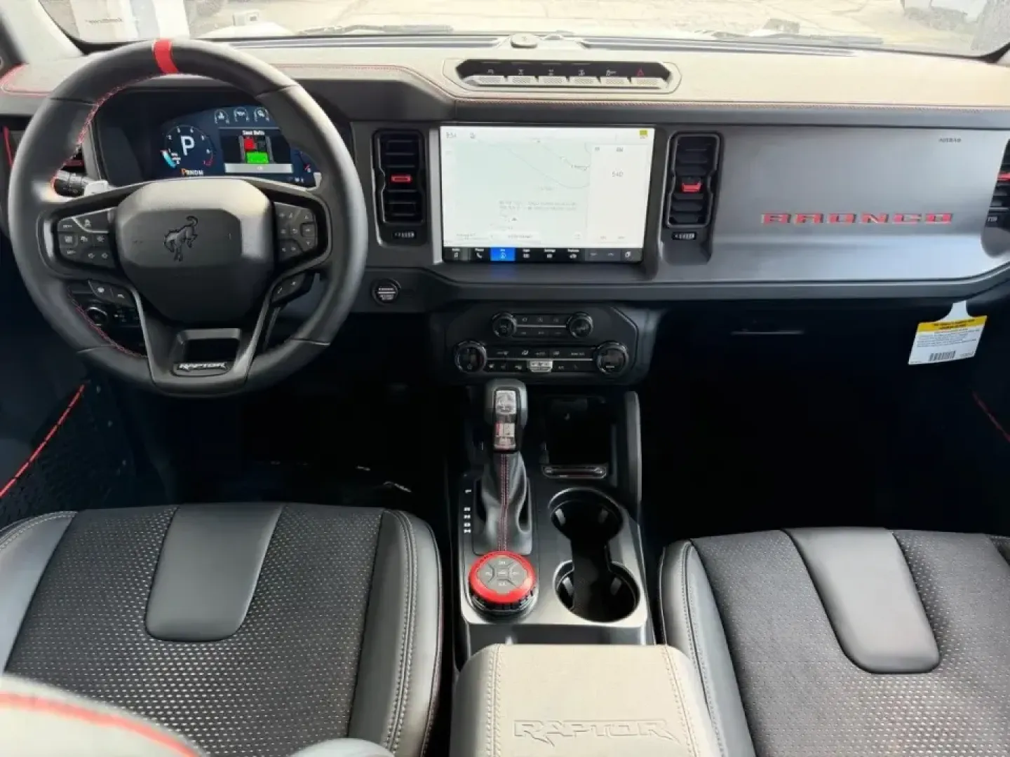 2026 /Black Onyx Leather Ford Bronco Raptor (1FMEE0RR8TL) with an 3.0L EcoBoost V6 engine, Automatic transmission, located at 141 Commercial Dr, Fredericktown, MO, 63645, (573) 783-6432, 37.570087, -90.320648 - Weekend trail runs, river-lake getaways, and confident winter driving in the Ozarks all get easier when your SUV is built to handle the plan-and the surprise detour. This 2026 Ford Bronco Raptor is made for drivers who want serious capability for back-road exploring, yet still want a comfortable, te - Photo#9