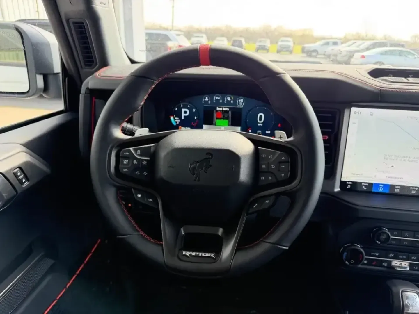 2026 /Black Onyx Leather Ford Bronco Raptor (1FMEE0RR8TL) with an 3.0L EcoBoost V6 engine, Automatic transmission, located at 141 Commercial Dr, Fredericktown, MO, 63645, (573) 783-6432, 37.570087, -90.320648 - Weekend trail runs, river-lake getaways, and confident winter driving in the Ozarks all get easier when your SUV is built to handle the plan-and the surprise detour. This 2026 Ford Bronco Raptor is made for drivers who want serious capability for back-road exploring, yet still want a comfortable, te - Photo#10
