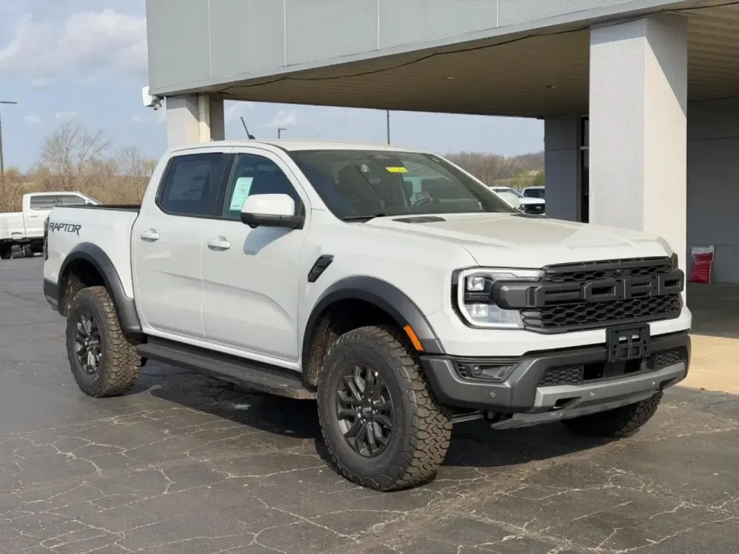 2026 /Ebony Leather Ford Ranger Raptor (1FTER4LR8TL) with an 3.0L EcoBoost V6 engine, Automatic transmission, located at 141 Commercial Dr, Fredericktown, MO, 63645, (573) 783-6432, 37.570087, -90.320648 - Weekend lake runs to Clearwater, hauling gear out toward Mark Twain National Forest, or tackling muddy backroads after a storm-if your lifestyle demands a midsize truck that feels ready for anything, this 2026 Ford Ranger Raptor is built to deliver. With just 5 miles on the odometer, it's an almost- - Photo#0