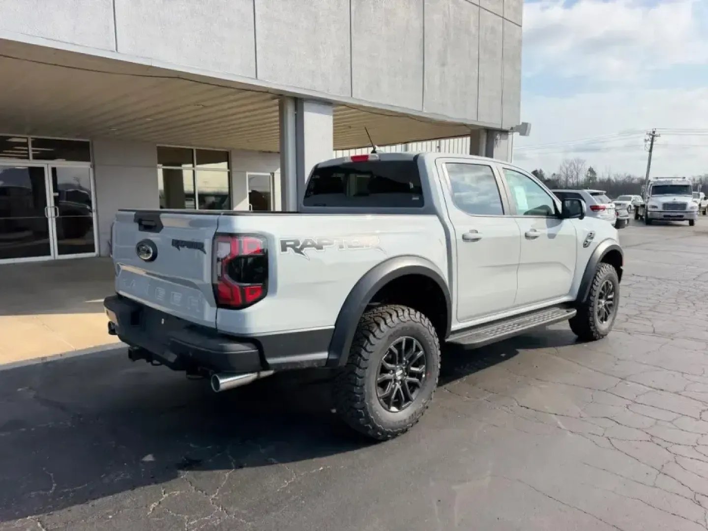 2026 /Ebony Leather Ford Ranger Raptor (1FTER4LR8TL) with an 3.0L EcoBoost V6 engine, Automatic transmission, located at 141 Commercial Dr, Fredericktown, MO, 63645, (573) 783-6432, 37.570087, -90.320648 - Weekend lake runs to Clearwater, hauling gear out toward Mark Twain National Forest, or tackling muddy backroads after a storm-if your lifestyle demands a midsize truck that feels ready for anything, this 2026 Ford Ranger Raptor is built to deliver. With just 5 miles on the odometer, it's an almost- - Photo#2