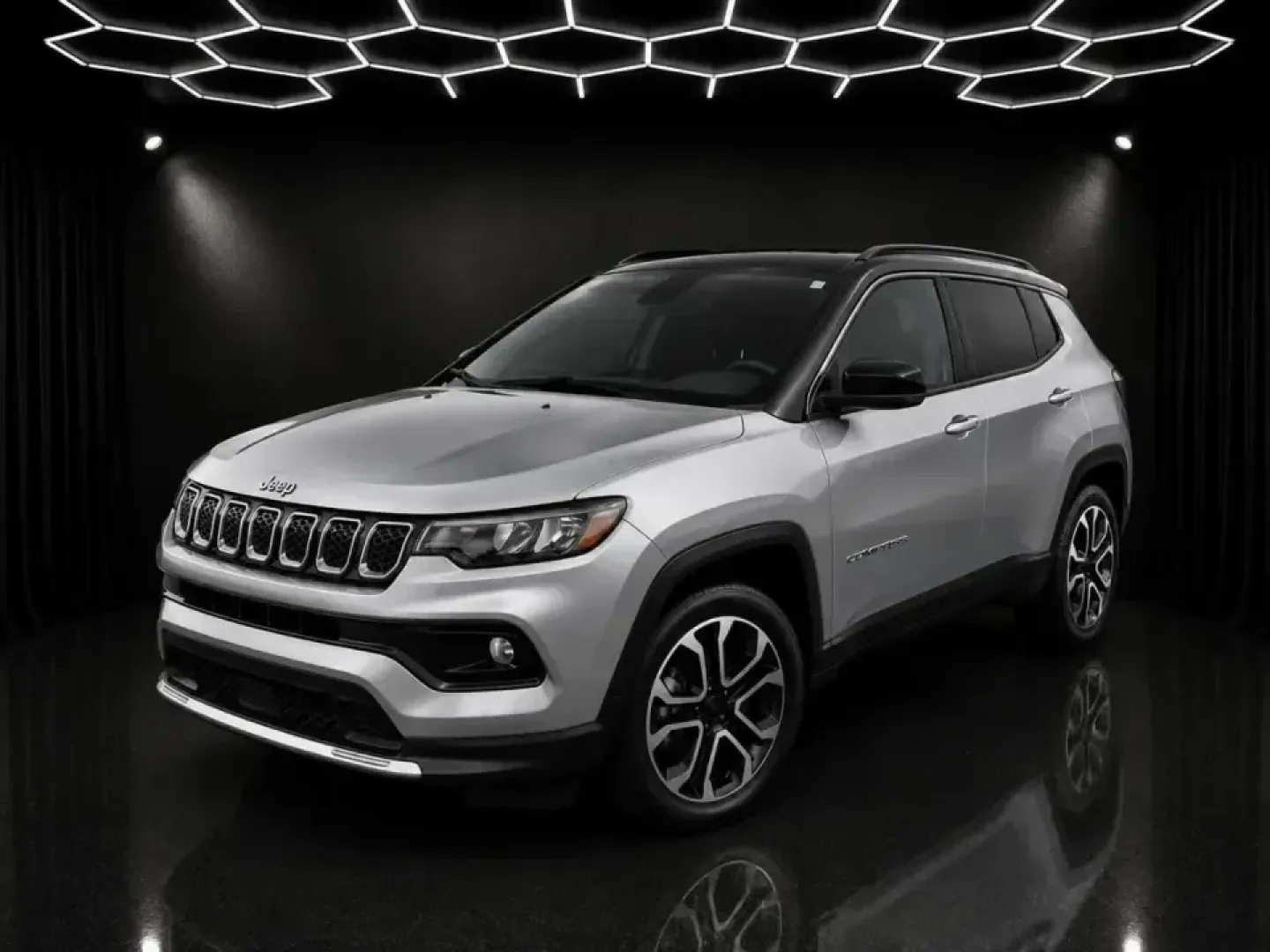 2024 /Black Leather Jeep Compass Limited (3C4NJDCNXRT) with an 2.0L I4 DOHC DI Turbo engine, Automatic transmission, located at 970 Woodlawn Dr., Farmington, MO, 63640, (573) 431-7800, 37.825642, -90.468674 - Weekend getaways to the St. Francois Mountains, confident winter commuting on slick Missouri mornings, and everyday errands around town-this 2024 Jeep Compass Limited 4x4 is built for the lifestyle of drivers who want one SUV that can do it all. If you've been searching used cars near me and need a - Photo#0