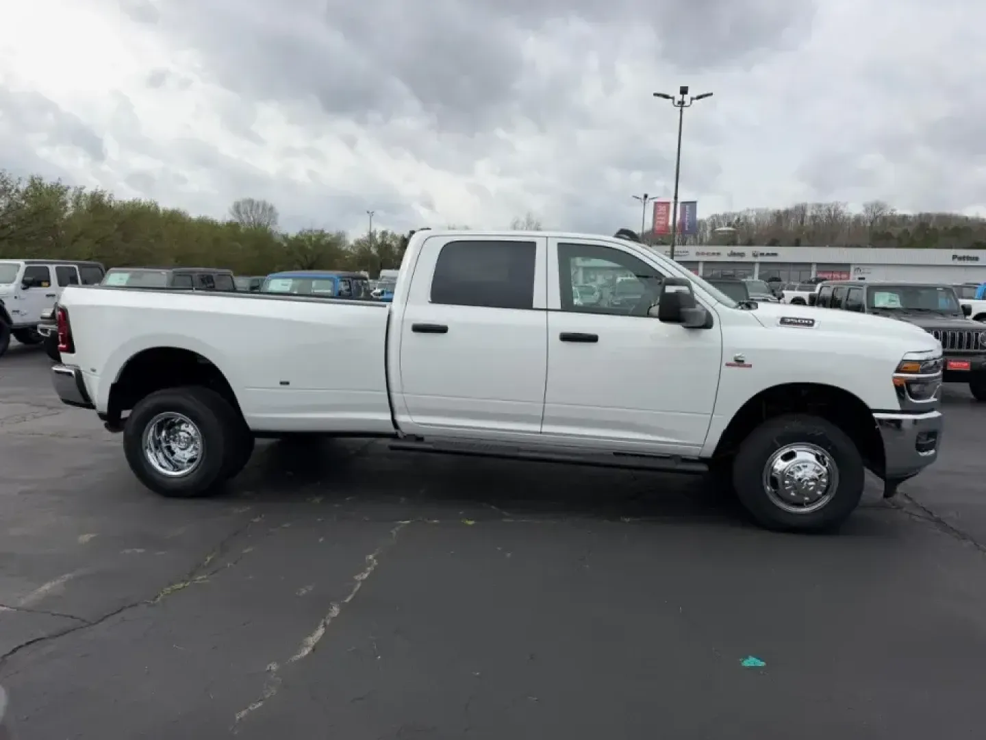 2026 /Diesel Gray/Black Cloth Ram 3500 Tradesman (3C63RRGL4TG) with an Straight 6 Turbocharged Diesel engine, 6A transmission, located at 970 Woodlawn Dr., Farmington, MO, 63640, (573) 431-7800, 37.825642, -90.468674 - Built for the kind of life where the workday doesn't end at 5 and the weekend starts with a trailer hitch, this 2026 Ram 3500 Tradesman is the heavy-duty partner for hauling, towing, and getting confidently through Missouri backroads year-round. Whether you're a contractor heading out before sunrise - Photo#1