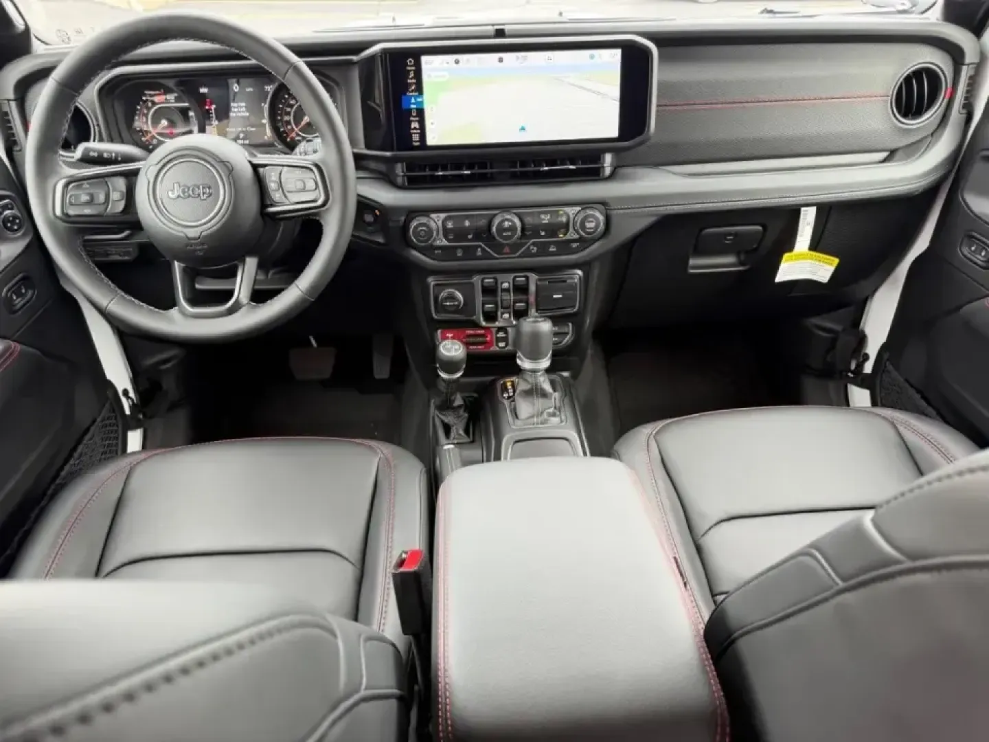 2026 /Black Leather Jeep Wrangler Rubicon X (1C4RJXFG4TW) with an 3.6L V6 engine, 6M transmission, located at 970 Woodlawn Dr., Farmington, MO, 63640, (573) 431-7800, 37.825642, -90.468674 - If your weekends revolve around trail days, river runs, and spontaneous road trips-and your weekdays still demand a comfortable, confidence-inspiring commuter-this 2026 Jeep Wrangler Rubicon is built for the lifestyle. With just 25 miles, it feels fresh off the factory line, ready to tackle Missouri - Photo#9