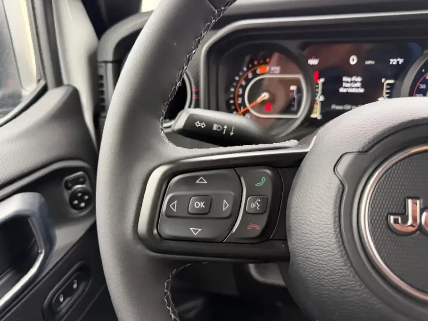 2026 /Black Leather Jeep Wrangler Rubicon X (1C4RJXFG4TW) with an 3.6L V6 engine, 6M transmission, located at 970 Woodlawn Dr., Farmington, MO, 63640, (573) 431-7800, 37.825642, -90.468674 - If your weekends revolve around trail days, river runs, and spontaneous road trips-and your weekdays still demand a comfortable, confidence-inspiring commuter-this 2026 Jeep Wrangler Rubicon is built for the lifestyle. With just 25 miles, it feels fresh off the factory line, ready to tackle Missouri - Photo#11