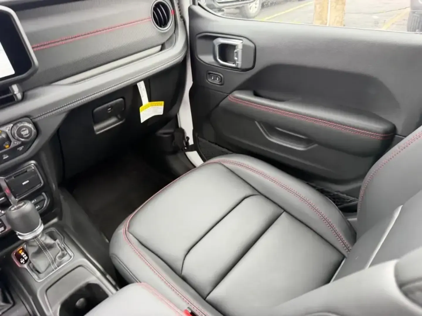 2026 /Black Leather Jeep Wrangler Rubicon X (1C4RJXFG4TW) with an 3.6L V6 engine, 6M transmission, located at 970 Woodlawn Dr., Farmington, MO, 63640, (573) 431-7800, 37.825642, -90.468674 - If your weekends revolve around trail days, river runs, and spontaneous road trips-and your weekdays still demand a comfortable, confidence-inspiring commuter-this 2026 Jeep Wrangler Rubicon is built for the lifestyle. With just 25 miles, it feels fresh off the factory line, ready to tackle Missouri - Photo#16