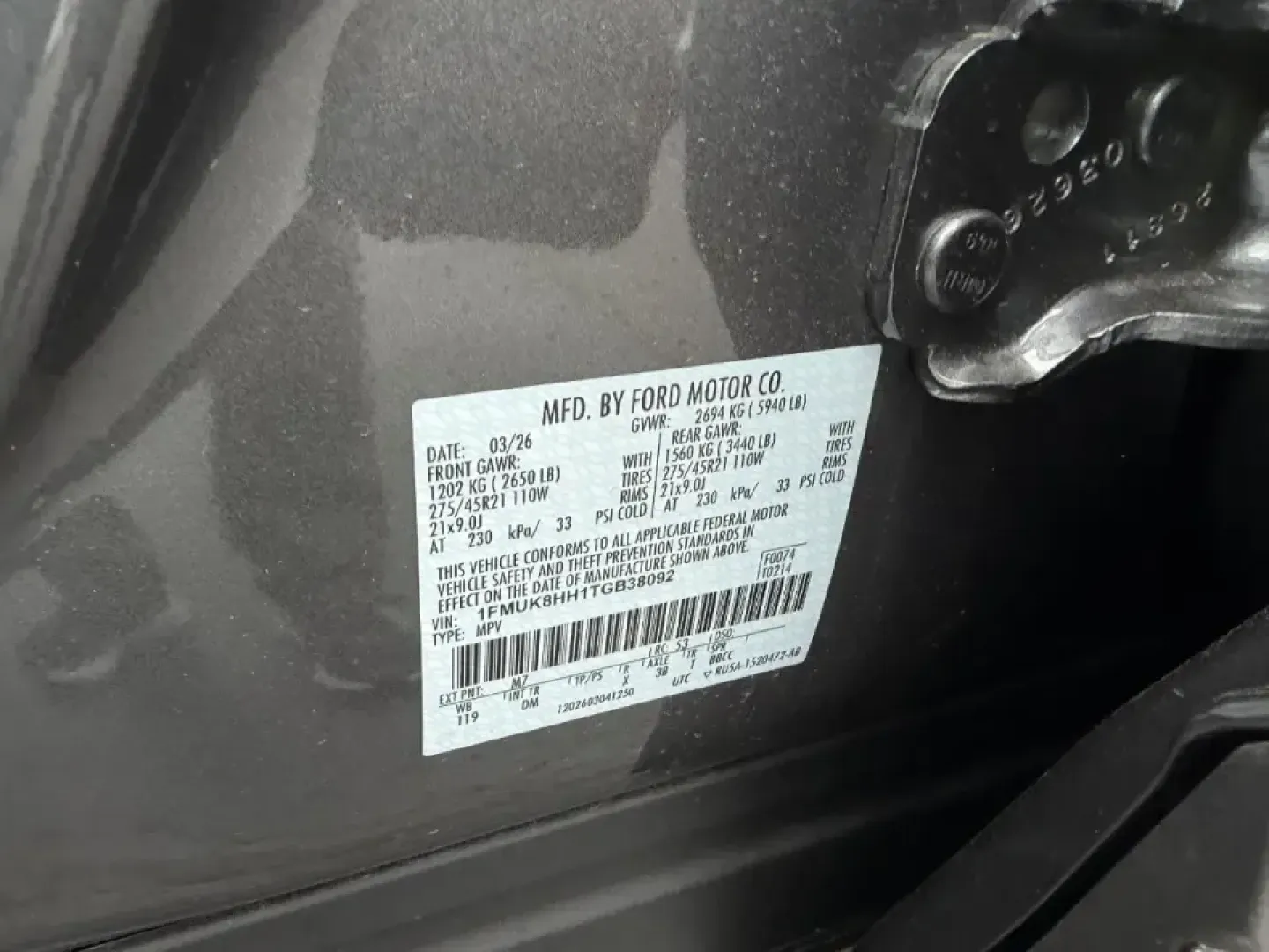 2026 /Salt Crystal/Onyx Leather Ford Explorer Platinum (1FMUK8HH1TG) with an 2.3L EcoBoost I-4 engine, Automatic transmission, located at 141 Commercial Dr, Fredericktown, MO, 63645, (573) 783-6432, 37.570087, -90.320648 - Whether you're shuttling kids to practice, commuting from the Park Hills area, or loading up for a weekend at Mark Twain National Forest, this 2026 Ford Explorer Platinum is built to make every mile feel easier-and more enjoyable. With just 4 miles on the odometer, it delivers that new-car feel with - Photo#25