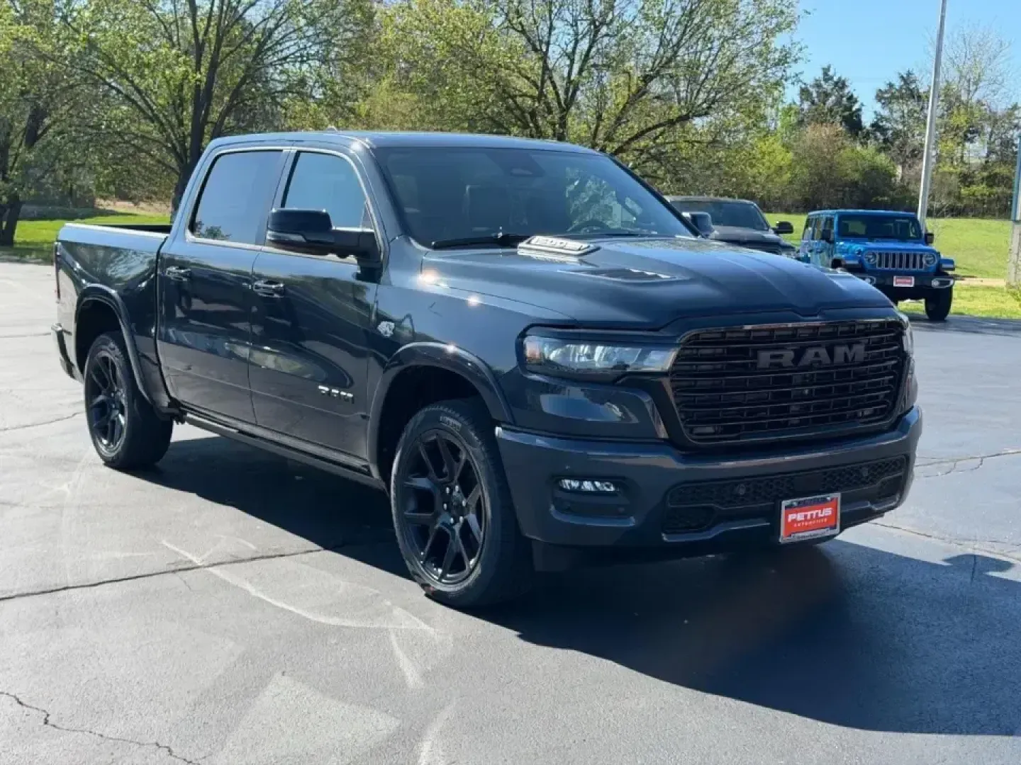 2026 /Black Leather Ram 1500 Laramie (1C6SRFJT0TN) with an 5.7L engine, Automatic transmission, located at 970 Woodlawn Dr., Farmington, MO, 63640, (573) 431-7800, 37.825642, -90.468674 - Whether your weekends revolve around pulling a boat toward St. Joe State Park, hauling supplies for a home project, or cruising comfortably between Farmington and St. Louis on Highway 67, this truck is built for real-life Missouri driving. The 2026 Ram 1500 Laramie in bold Forged Red delivers the ki - Photo#0