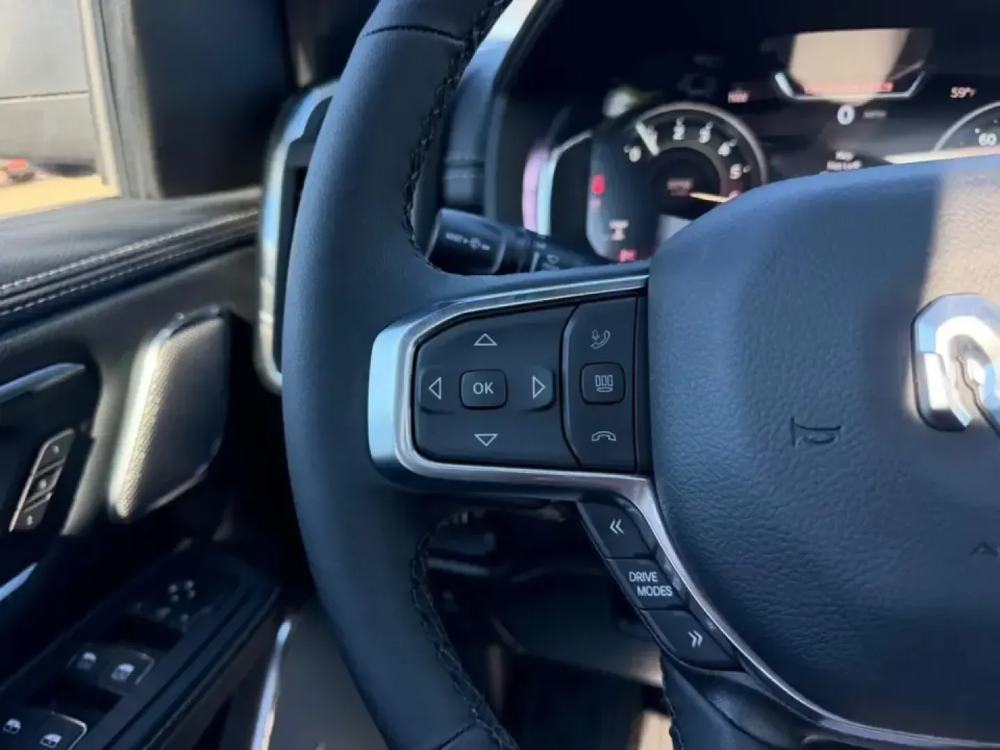 2026 /Black Leather Ram 1500 Laramie (1C6SRFJT0TN) with an 5.7L engine, Automatic transmission, located at 970 Woodlawn Dr., Farmington, MO, 63640, (573) 431-7800, 37.825642, -90.468674 - Whether your weekends revolve around pulling a boat toward St. Joe State Park, hauling supplies for a home project, or cruising comfortably between Farmington and St. Louis on Highway 67, this truck is built for real-life Missouri driving. The 2026 Ram 1500 Laramie in bold Forged Red delivers the ki - Photo#12