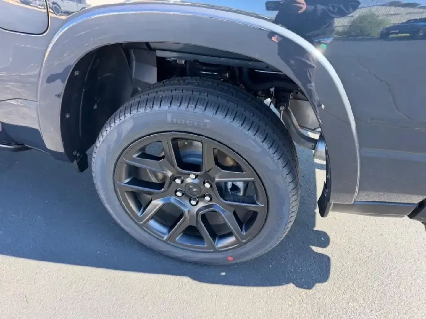 2026 /Black Leather Ram 1500 Laramie (1C6SRFJT0TN) with an 5.7L engine, Automatic transmission, located at 970 Woodlawn Dr., Farmington, MO, 63640, (573) 431-7800, 37.825642, -90.468674 - Whether your weekends revolve around pulling a boat toward St. Joe State Park, hauling supplies for a home project, or cruising comfortably between Farmington and St. Louis on Highway 67, this truck is built for real-life Missouri driving. The 2026 Ram 1500 Laramie in bold Forged Red delivers the ki - Photo#5