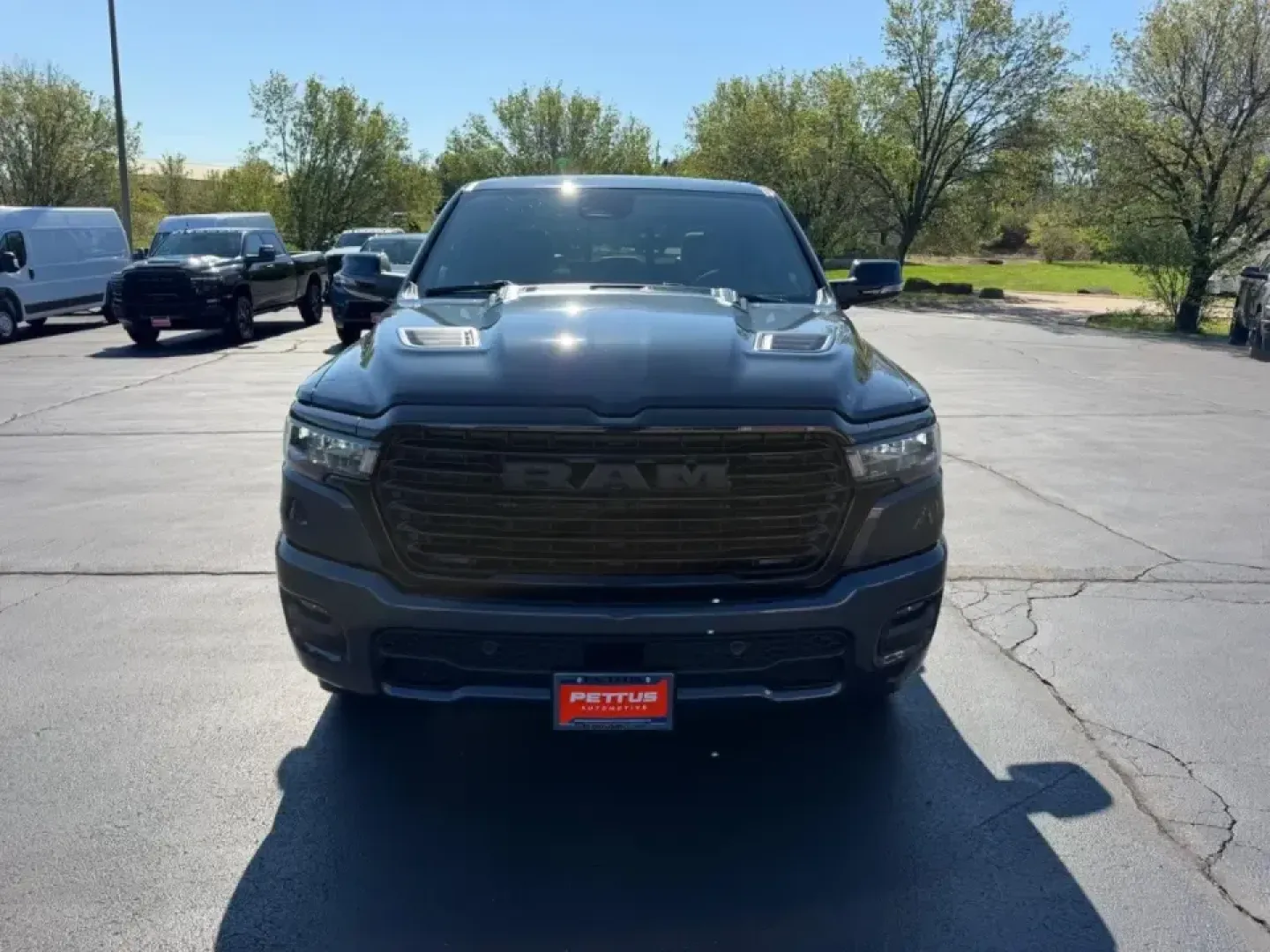 2026 /Black Leather Ram 1500 Laramie (1C6SRFJT0TN) with an 5.7L engine, Automatic transmission, located at 970 Woodlawn Dr., Farmington, MO, 63640, (573) 431-7800, 37.825642, -90.468674 - Whether your weekends revolve around pulling a boat toward St. Joe State Park, hauling supplies for a home project, or cruising comfortably between Farmington and St. Louis on Highway 67, this truck is built for real-life Missouri driving. The 2026 Ram 1500 Laramie in bold Forged Red delivers the ki - Photo#7