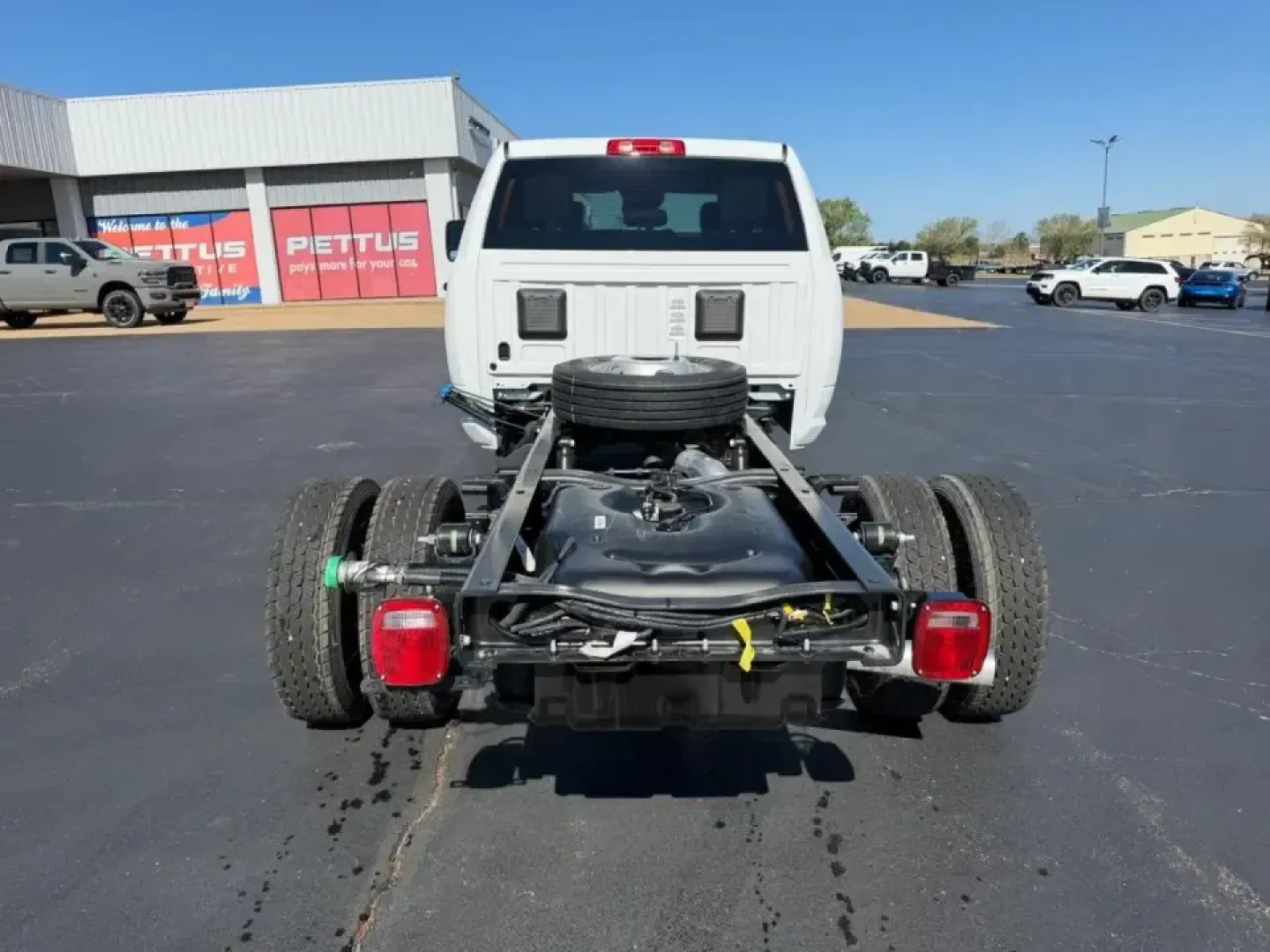 2026 /Diesel Gray/Black Vinyl Ram 5500HD Tradesman (3C7WRNFL1TG) with an Straight 6 Turbocharged Diesel engine, located at 970 Woodlawn Dr., Farmington, MO, 63640, (573) 431-7800, 37.825642, -90.468674 - Built for the kind of workday that starts before sunrise and ends after the last job is wrapped up, this 2026 Ram 5500 Chassis Cab Tradesman is the no-nonsense foundation for a serious business truck-whether you're outfitting a flatbed for hauling equipment, setting up a service body for mobile repa - Photo#3