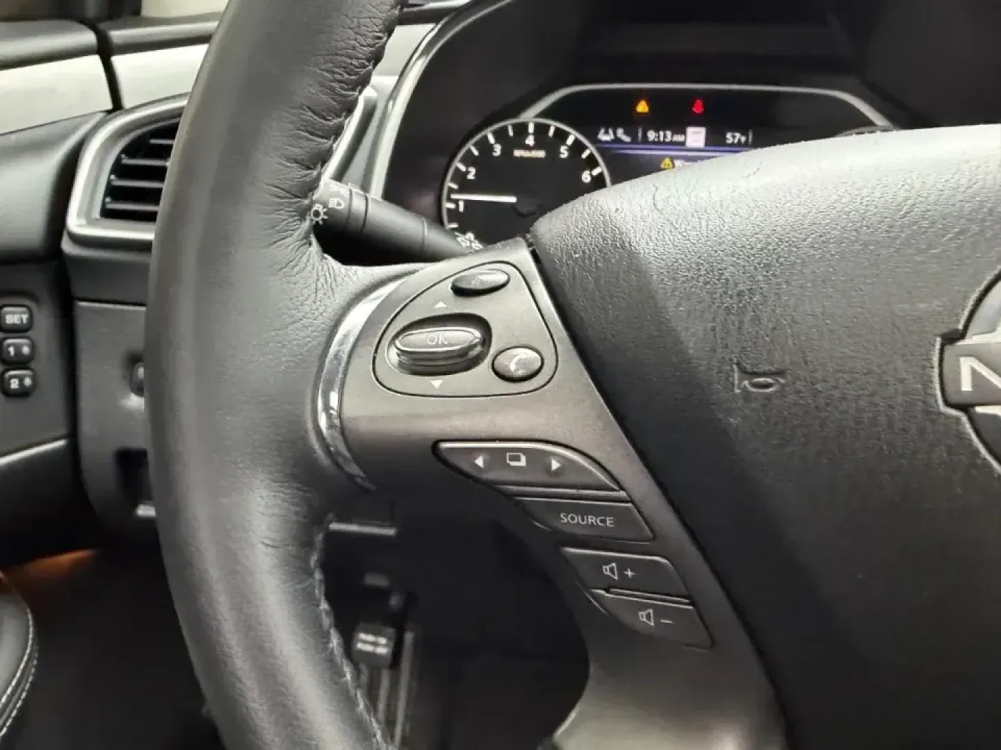 2023 /Graphite Leather Nissan Murano SL (5N1AZ2CS8PC) with an 3.5L DOHC 24-Valve V6 engine, Automatic transmission, located at 141 Commercial Dr, Fredericktown, MO, 63645, (573) 783-6432, 37.570087, -90.320648 - Whether your week is filled with long commutes down US-67, school drop-offs, or weekend escapes to St. Francois State Park, this 2023 Nissan Murano SL AWD is the kind of SUV that fits real-life Missouri driving. It blends confident all-weather traction, a smooth V6, and everyday comfort-making it a - Photo#14