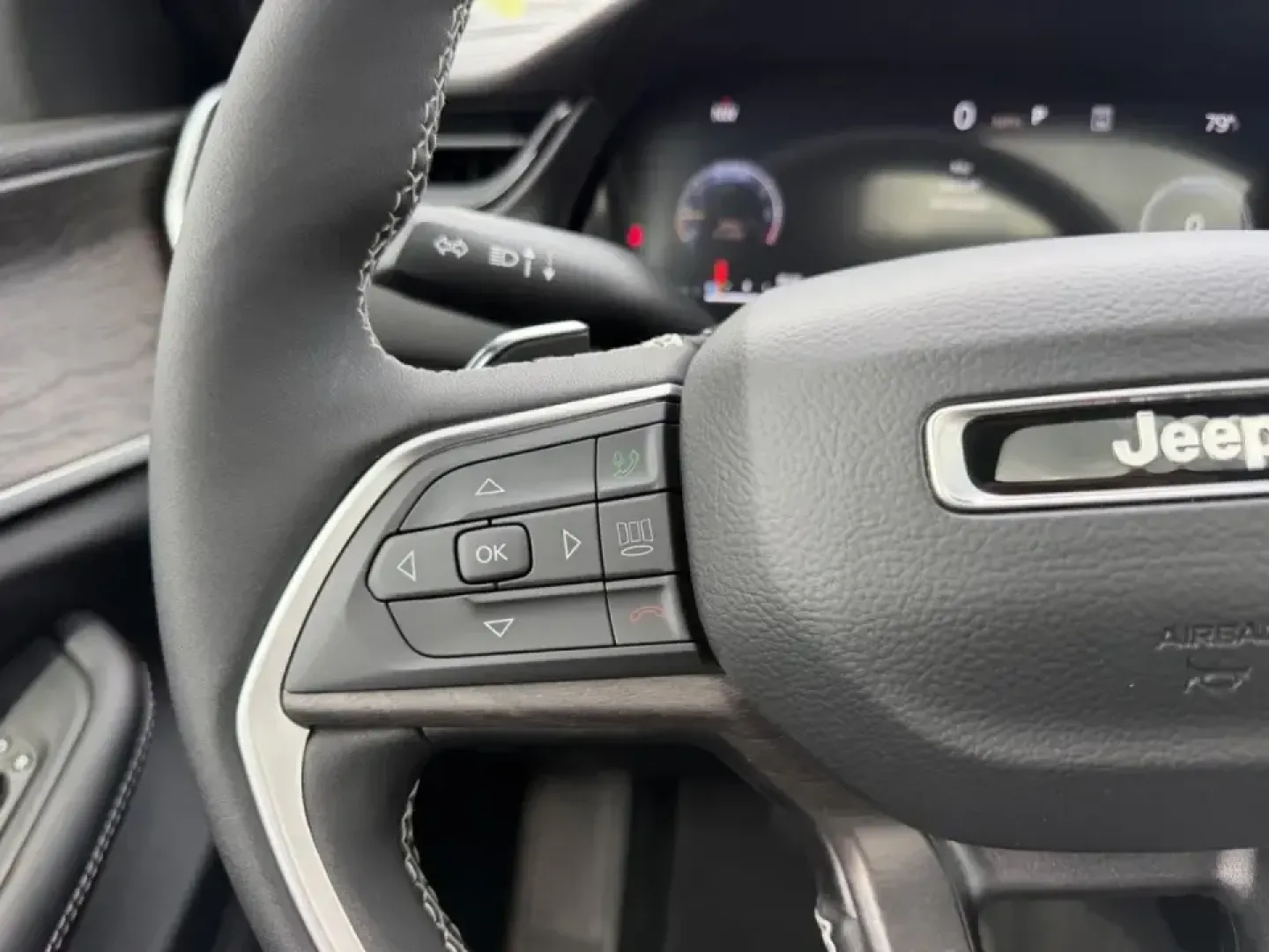 2026 /Global Black Suede Jeep Grand Cherokee Laredo Altitude (1C4RJHAR7TC) with an 2.0L engine, 8A transmission, located at 970 Woodlawn Dr., Farmington, MO, 63640, (573) 431-7800, 37.825642, -90.468674 - Whether your weekends revolve around family road trips to St. Joe State Park, daily commutes up Highway 67, or spontaneous gravel-road getaways through the Ozark foothills, this 2026 Jeep Grand Cherokee Laredo Altitude is built to make every mile feel effortless-and confident. With only 5 miles on t - Photo#13