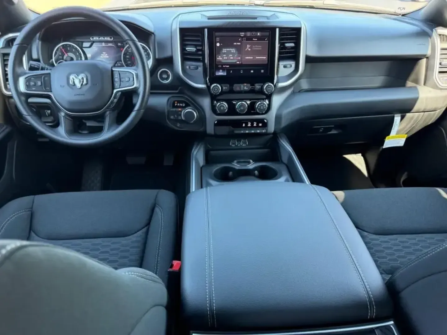 2026 /Diesel Gray/Black Cloth Ram 1500 Express (1C6RRFGG0TN) with an 3.6L V6 24V VVT eTorque UPG I engine, 8A transmission, located at 970 Woodlawn Dr., Farmington, MO, 63640, (573) 431-7800, 37.825642, -90.468674 - Whether you're hauling weekend project supplies, towing the boat for a getaway, or simply upgrading your daily commute with a truck that feels confident in every season, the 2026 Ram 1500 Express is built for real-life Missouri driving. With only **11 miles**, this nearly-new pickup delivers that fr - Photo#9