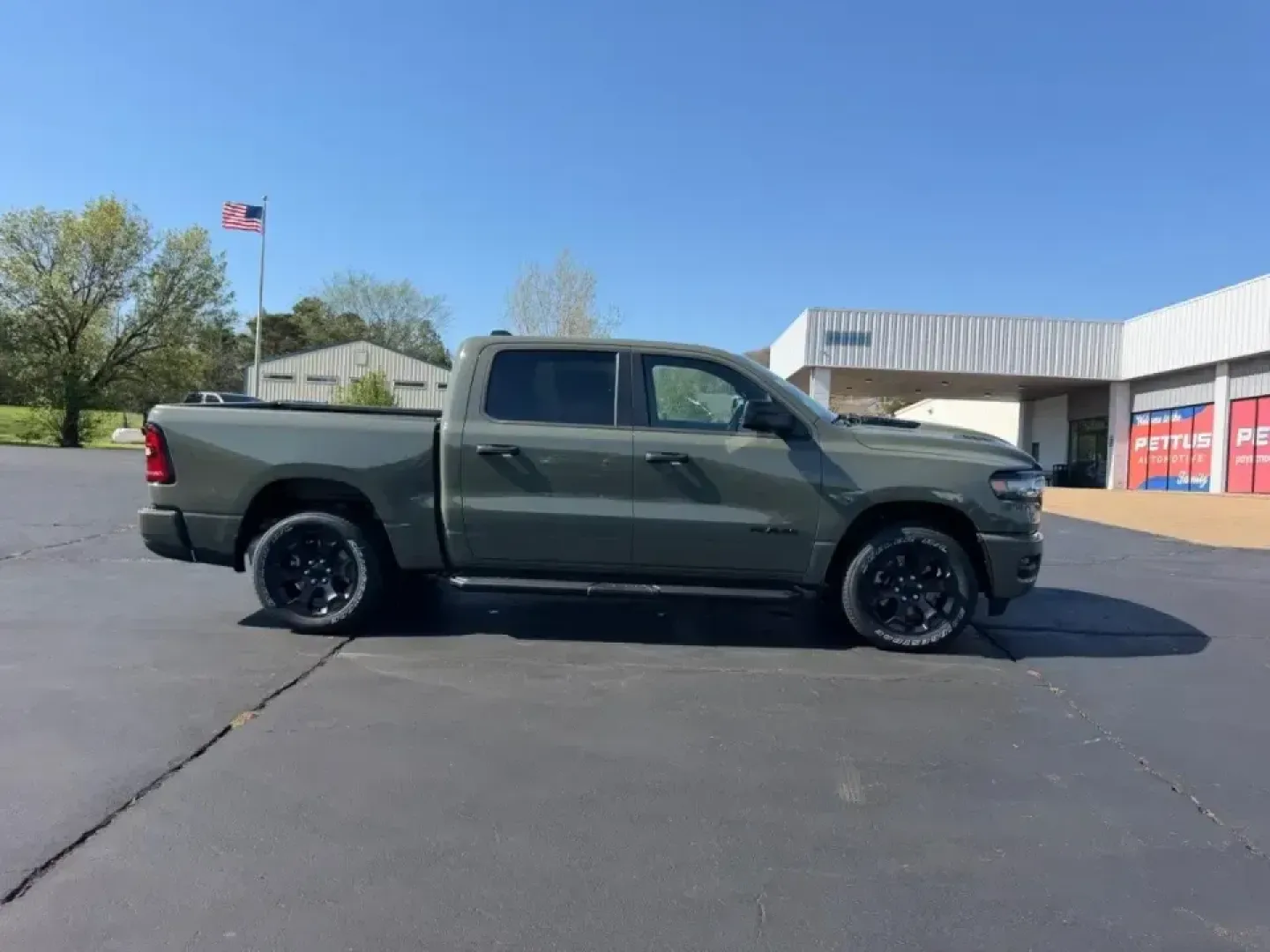 2026 /Diesel Gray/Black Cloth Ram 1500 Express (1C6RRFGG0TN) with an 3.6L V6 24V VVT eTorque UPG I engine, 8A transmission, located at 970 Woodlawn Dr., Farmington, MO, 63640, (573) 431-7800, 37.825642, -90.468674 - Whether you're hauling weekend project supplies, towing the boat for a getaway, or simply upgrading your daily commute with a truck that feels confident in every season, the 2026 Ram 1500 Express is built for real-life Missouri driving. With only **11 miles**, this nearly-new pickup delivers that fr - Photo#1