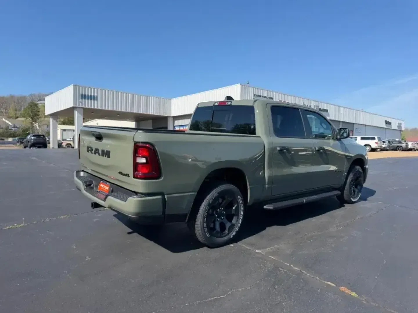 2026 /Diesel Gray/Black Cloth Ram 1500 Express (1C6RRFGG0TN) with an 3.6L V6 24V VVT eTorque UPG I engine, 8A transmission, located at 970 Woodlawn Dr., Farmington, MO, 63640, (573) 431-7800, 37.825642, -90.468674 - Whether you're hauling weekend project supplies, towing the boat for a getaway, or simply upgrading your daily commute with a truck that feels confident in every season, the 2026 Ram 1500 Express is built for real-life Missouri driving. With only **11 miles**, this nearly-new pickup delivers that fr - Photo#2