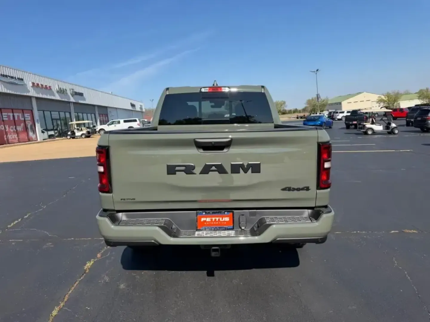 2026 /Diesel Gray/Black Cloth Ram 1500 Express (1C6RRFGG0TN) with an 3.6L V6 24V VVT eTorque UPG I engine, 8A transmission, located at 970 Woodlawn Dr., Farmington, MO, 63640, (573) 431-7800, 37.825642, -90.468674 - Whether you're hauling weekend project supplies, towing the boat for a getaway, or simply upgrading your daily commute with a truck that feels confident in every season, the 2026 Ram 1500 Express is built for real-life Missouri driving. With only **11 miles**, this nearly-new pickup delivers that fr - Photo#3