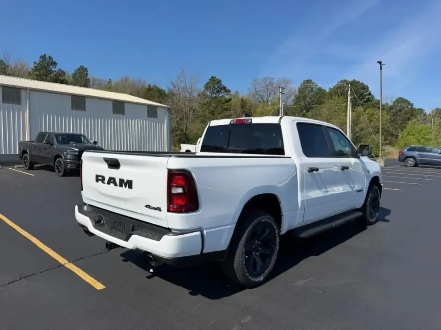 2026 /Diesel Gray/Black Cloth Ram 1500 Express (1C6SRFGT6TN) with an 5.7L engine, located at 970 Woodlawn Dr., Farmington, MO, 63640, (573) 431-7800, 37.825642, -90.468674 - Built for lake weekends, jobsite weekdays, and everything in between, this 2026 Ram 1500 Express is the kind of truck that makes Farmington life easier-whether you're towing gear for a day at St. Joe State Park, cruising down Highway 67 for a smooth commute, or loading up the crew for a Cardinals ga - Photo#2