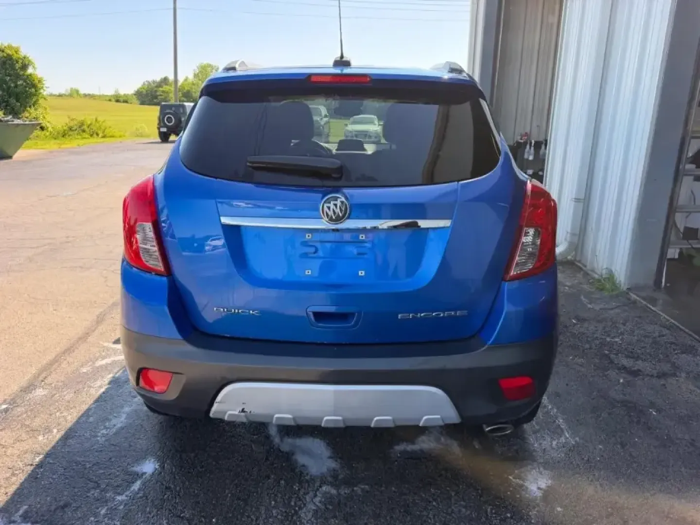 2016 Buick Encore Base (KL4CJASB7GB) with an ECOTEC Turbo 1.4L Variable Valve Timing DOHC 4-cylinder engine, Automatic transmission, located at 141 Commercial Dr, Fredericktown, MO, 63645, (573) 783-6432, 37.570087, -90.320648 - Whether you're commuting down Highway 67, running errands between Fredericktown and Farmington, or packing up for a weekend at St. Francois State Park, a compact SUV that's easy to park, comfortable to drive, and efficient on fuel can make everyday life simpler. This 2016 Buick Encore Base in BLUE d - Photo#2