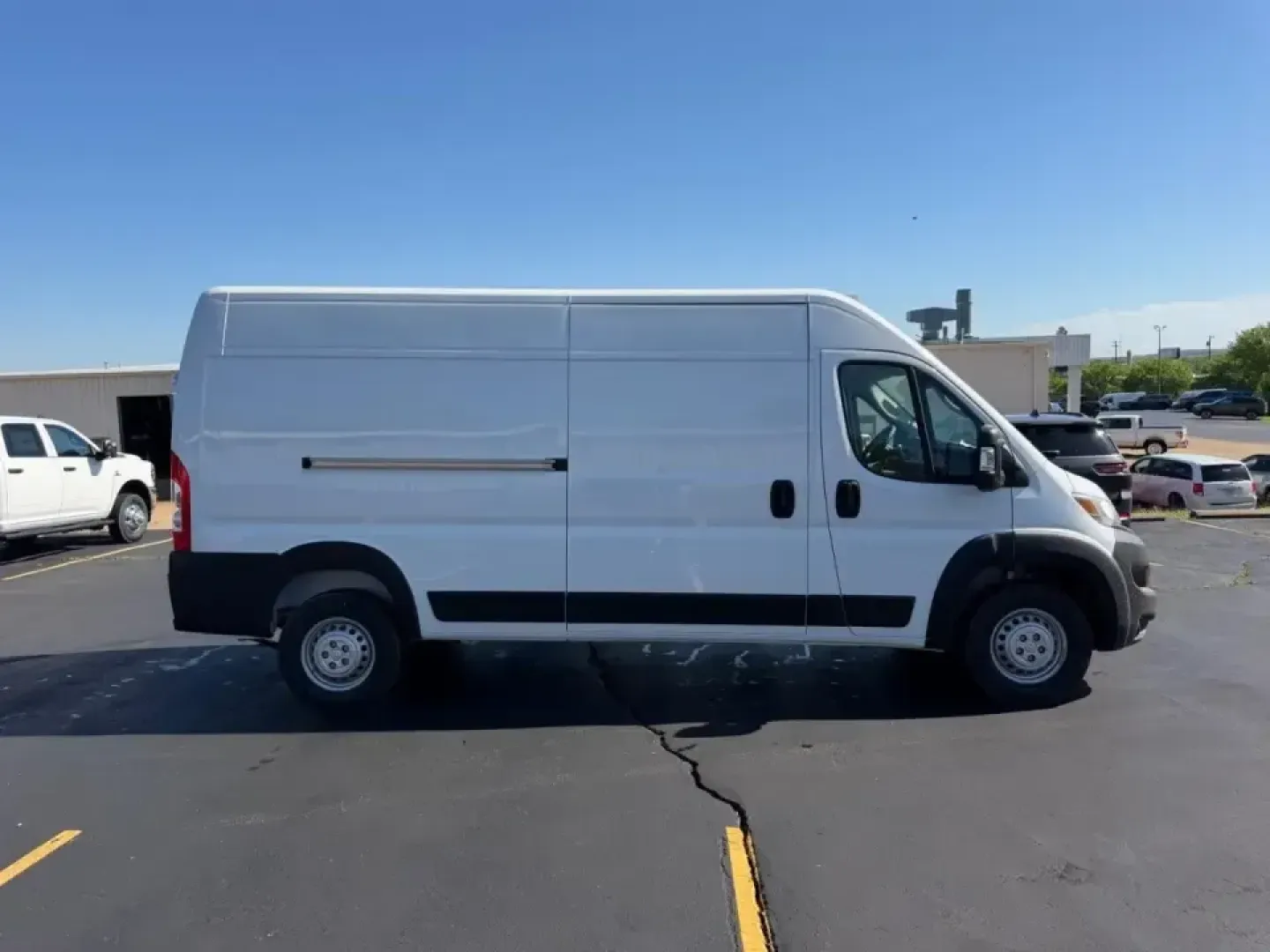 2026 /Black Cloth Ram ProMaster 2500 High Roof (3C6LRVDG6TE) with an 3.6L V6 24V VVT engine, 6A transmission, located at 970 Woodlawn Dr., Farmington, MO, 63640, (573) 431-7800, 37.825642, -90.468674 - Built for business owners, road-warrior contractors, and delivery routes that can't afford downtime, this 2026 Ram ProMaster 2500 High Roof is the kind of van that turns busy days into smooth, efficient wins. Whether you're stocking tools for job sites, running a mobile service business, or planning - Photo#1
