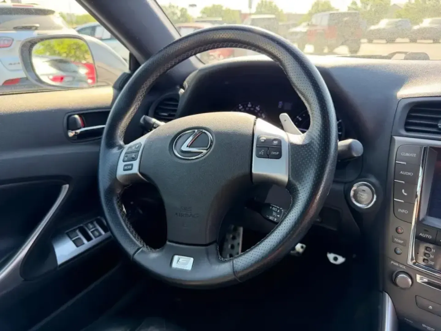 2013 /Black Leather Lexus IS 250 C (JTHFF2C25D2) with an 2.5L V6 engine, Automatic transmission, located at 970 Woodlawn Dr., Farmington, MO, 63640, (573) 431-7800, 37.825642, -90.468674 - Picture your next sunny-day commute down Highway 67 with the top down, or a weekend escape to St. Joe State Park with a refined soundtrack and the kind of comfort that turns every mile into a mini vacation. This 2013 Lexus IS 250 C Convertible is built for drivers who want luxury without giving up e - Photo#10