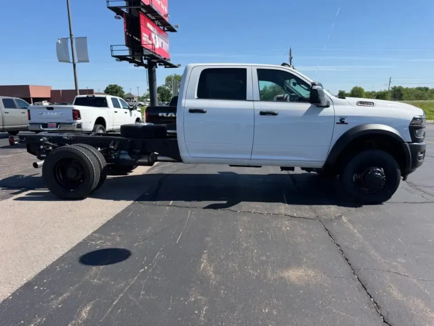 2026 /Diesel Gray/Black Vinyl Ram 4500HD Tradesman (3C7WRLEL6TG) with an Straight 6 Turbocharged Diesel engine, located at 970 Woodlawn Dr., Farmington, MO, 63640, (573) 431-7800, 37.825642, -90.468674 - Built for the kind of workday that starts before sunrise and ends after the last load is secured, this 2026 Ram 4500 Chassis Cab Tradesman is the right fit for contractors, farmers, fleets, and anyone who needs serious capability without the drama. Whether you're hauling equipment to a jobsite off H - Photo#1