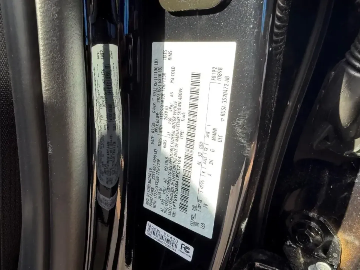2026 /Black Onyx Leather Ford F-250SD King Ranch Crew Cab 4WD (1FT8W2BM4TE) with an 6.7L engine, 6A transmission, located at 141 Commercial Dr, Fredericktown, MO, 63645, (573) 783-6432, 37.570087, -90.320648 - Whether you're hauling a camper to Sam A. Baker State Park, towing a work trailer down US-67, or simply wanting a premium truck that makes long drives feel effortless, this 2026 Ford Super Duty F-250 SRW King Ranch Crew Cab 4WD is built for the Fredericktown lifestyle. With only 5 miles on the odome - Photo#22