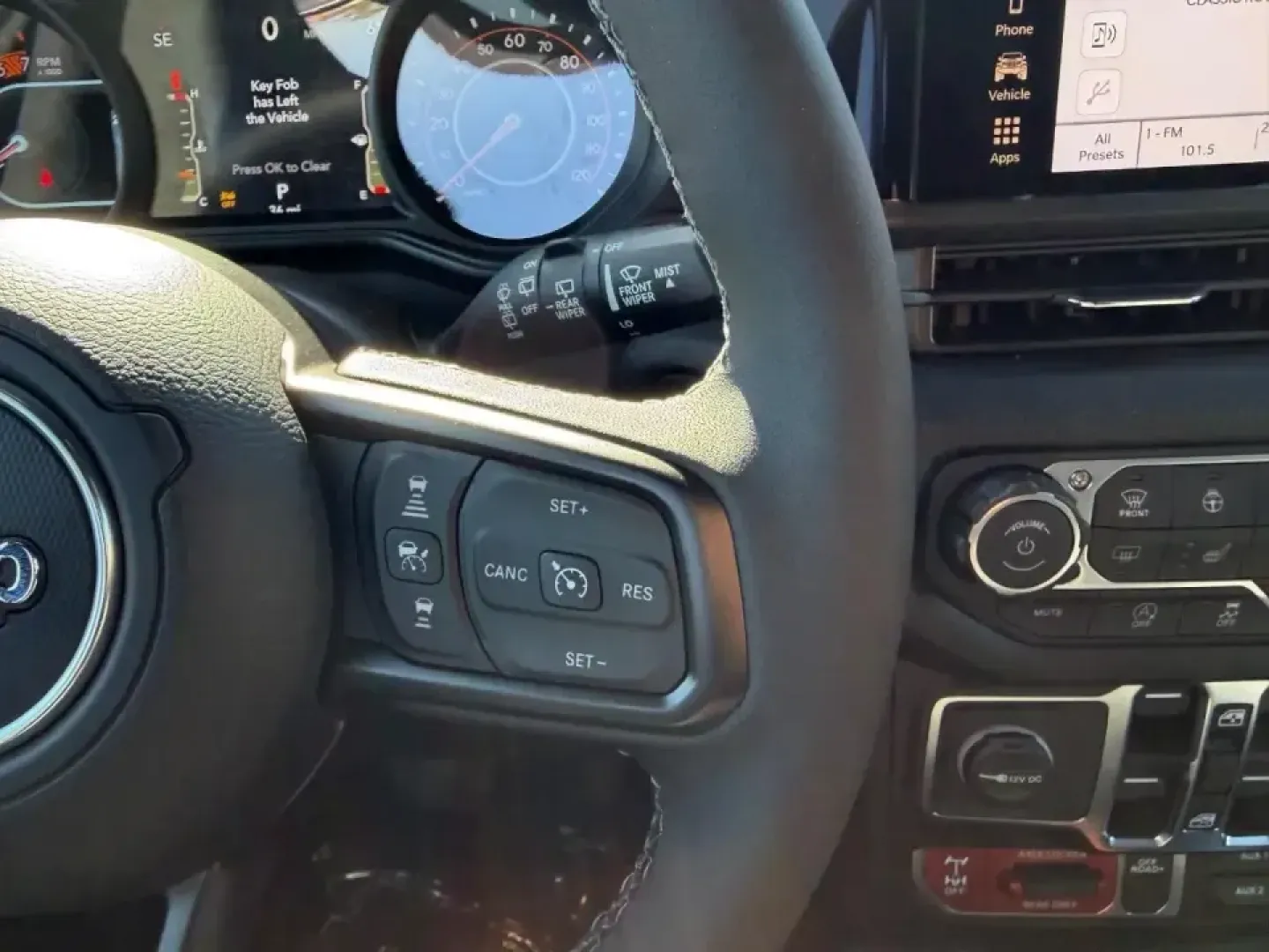 2026 /Black Cloth Jeep Wrangler Willys (1C4PJXDNXTW) with an 2.0L engine, 6M transmission, located at 970 Woodlawn Dr., Farmington, MO, 63640, (573) 431-7800, 37.825642, -90.468674 - Weekend trail runs at St. Joe State Park, a top-down cruise through downtown Farmington, or a confident commute out toward Park Hills and Bonne Terre-this 2026 Jeep Wrangler Sport is built for the kind of life that doesn't stay on pavement. With only **5 miles** on the odometer, it delivers that new - Photo#12