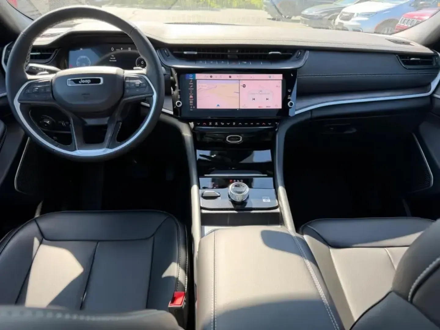 2026 /Global Black Leather Jeep Grand Cherokee Limited (1C4RJKBR4T8) with an 2.0L engine, 8A transmission, located at 970 Woodlawn Dr., Farmington, MO, 63640, (573) 431-7800, 37.825642, -90.468674 - Whether your weekends are spent chasing fall colors in the Ozarks, hauling the family to ballgames, or cruising Hwy 67 for a smooth daily commute, this 2026 Jeep Grand Cherokee Limited 4WD is built for the lifestyle Farmington drivers actually live. With just 5 miles on the odometer, it delivers tha - Photo#13