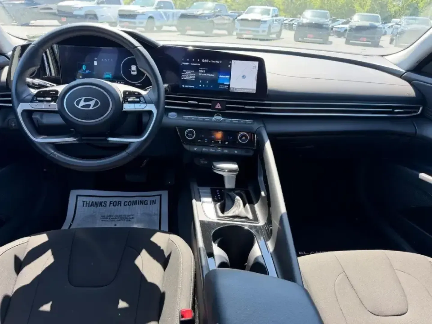 2024 /Black Cloth Hyundai Elantra SEL (KMHLS4DG5RU) with an 2.0L MPI DOHC I4 D-CVVT engine, Automatic transmission, located at 970 Woodlawn Dr., Farmington, MO, 63640, (573) 431-7800, 37.825642, -90.468674 - Whether you're commuting daily from Farmington to St. Louis, shuttling kids between school and practice, or planning a weekend escape down to Elephant Rocks and Johnson's Shut-Ins, this 2024 Hyundai Elantra SEL is built for real-life Missouri driving. With standout fuel economy (31 city/40 highway M - Photo#11