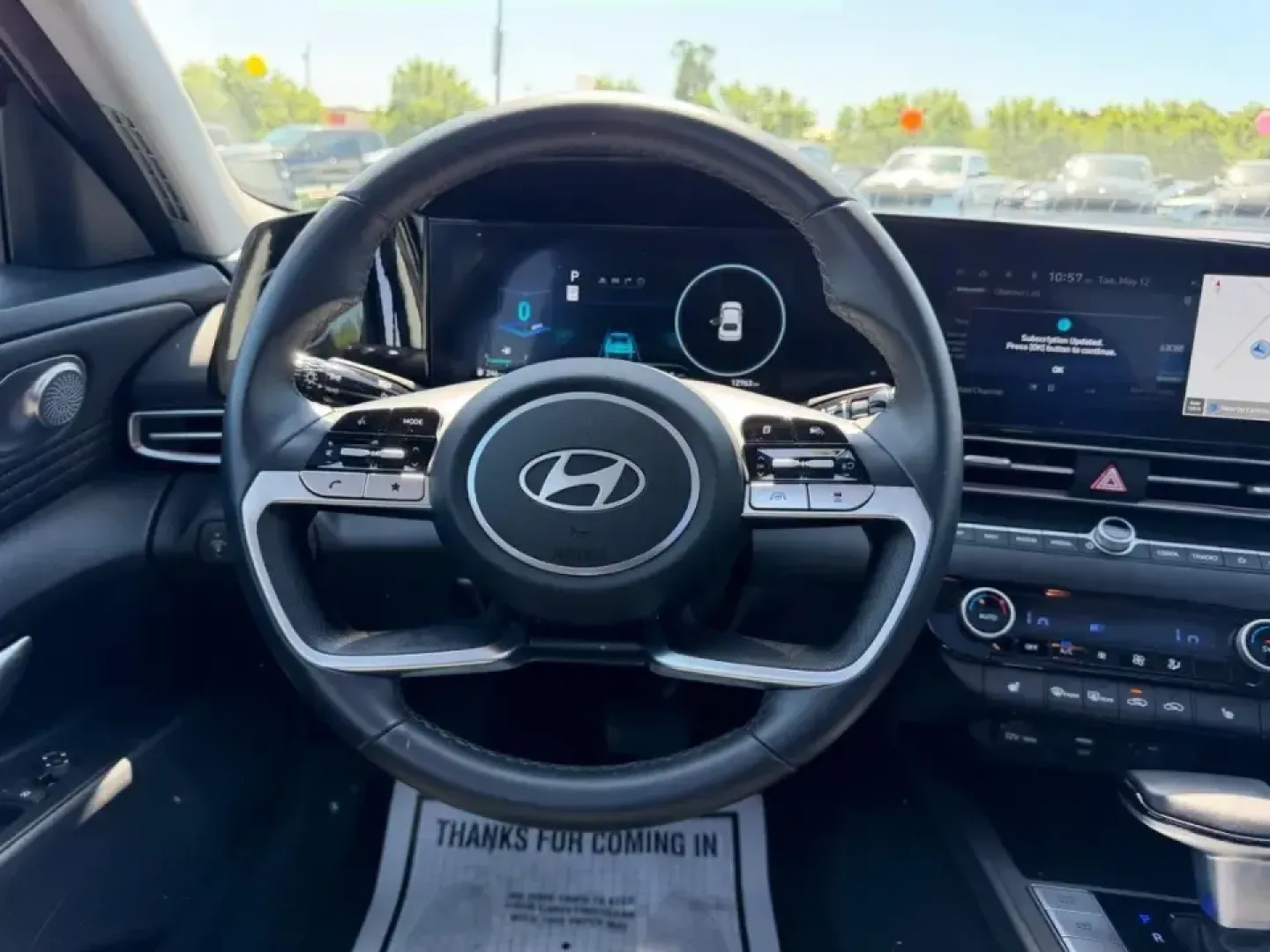 2024 /Black Cloth Hyundai Elantra SEL (KMHLS4DG5RU) with an 2.0L MPI DOHC I4 D-CVVT engine, Automatic transmission, located at 970 Woodlawn Dr., Farmington, MO, 63640, (573) 431-7800, 37.825642, -90.468674 - Whether you're commuting daily from Farmington to St. Louis, shuttling kids between school and practice, or planning a weekend escape down to Elephant Rocks and Johnson's Shut-Ins, this 2024 Hyundai Elantra SEL is built for real-life Missouri driving. With standout fuel economy (31 city/40 highway M - Photo#12
