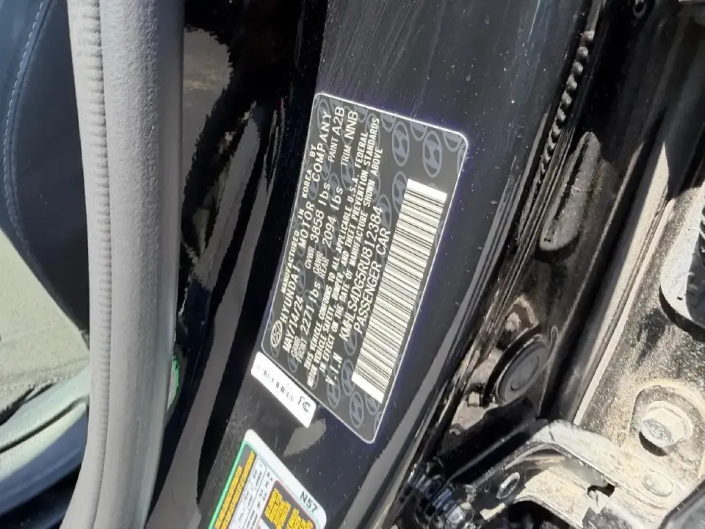 2024 /Black Cloth Hyundai Elantra SEL (KMHLS4DG5RU) with an 2.0L MPI DOHC I4 D-CVVT engine, Automatic transmission, located at 970 Woodlawn Dr., Farmington, MO, 63640, (573) 431-7800, 37.825642, -90.468674 - Whether you're commuting daily from Farmington to St. Louis, shuttling kids between school and practice, or planning a weekend escape down to Elephant Rocks and Johnson's Shut-Ins, this 2024 Hyundai Elantra SEL is built for real-life Missouri driving. With standout fuel economy (31 city/40 highway M - Photo#23
