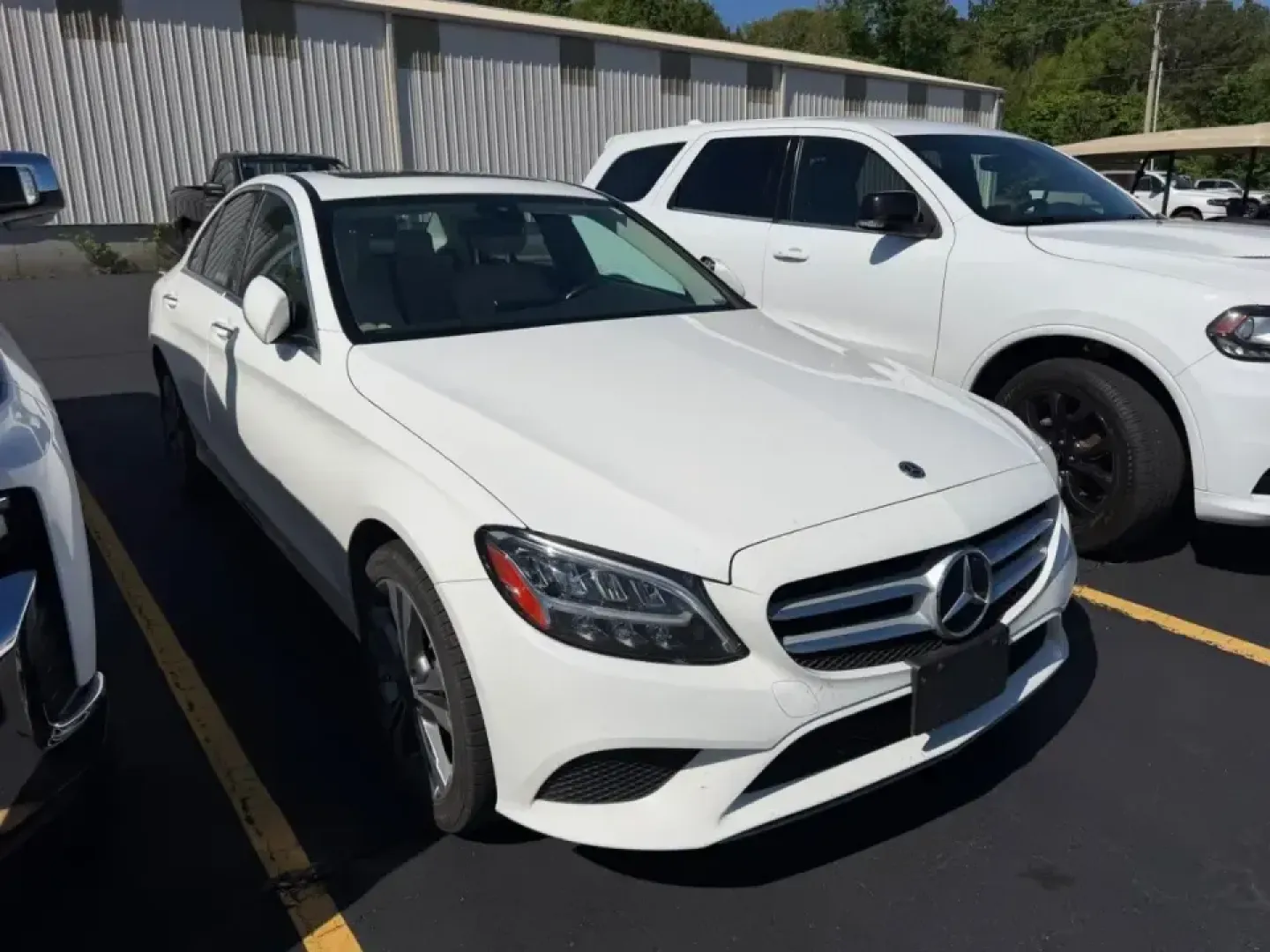 2021 /Silk Beige Leather Mercedes-Benz C-Class C 300 4MATIC (W1KWF8EB6MR) with an 2.0L Turbo I4 engine, Automatic transmission, located at 970 Woodlawn Dr., Farmington, MO, 63640, (573) 431-7800, 37.825642, -90.468674 - Picture your next week: a smooth, quiet commute down US-67, a polished arrival for dinner near Downtown Farmington, and a comfortable weekend run out toward St. Joe State Park-without giving up confident all-weather traction. This 2021 Mercedes-Benz C-Class C 300 4MATIC sedan is built for drivers wh - Photo#1