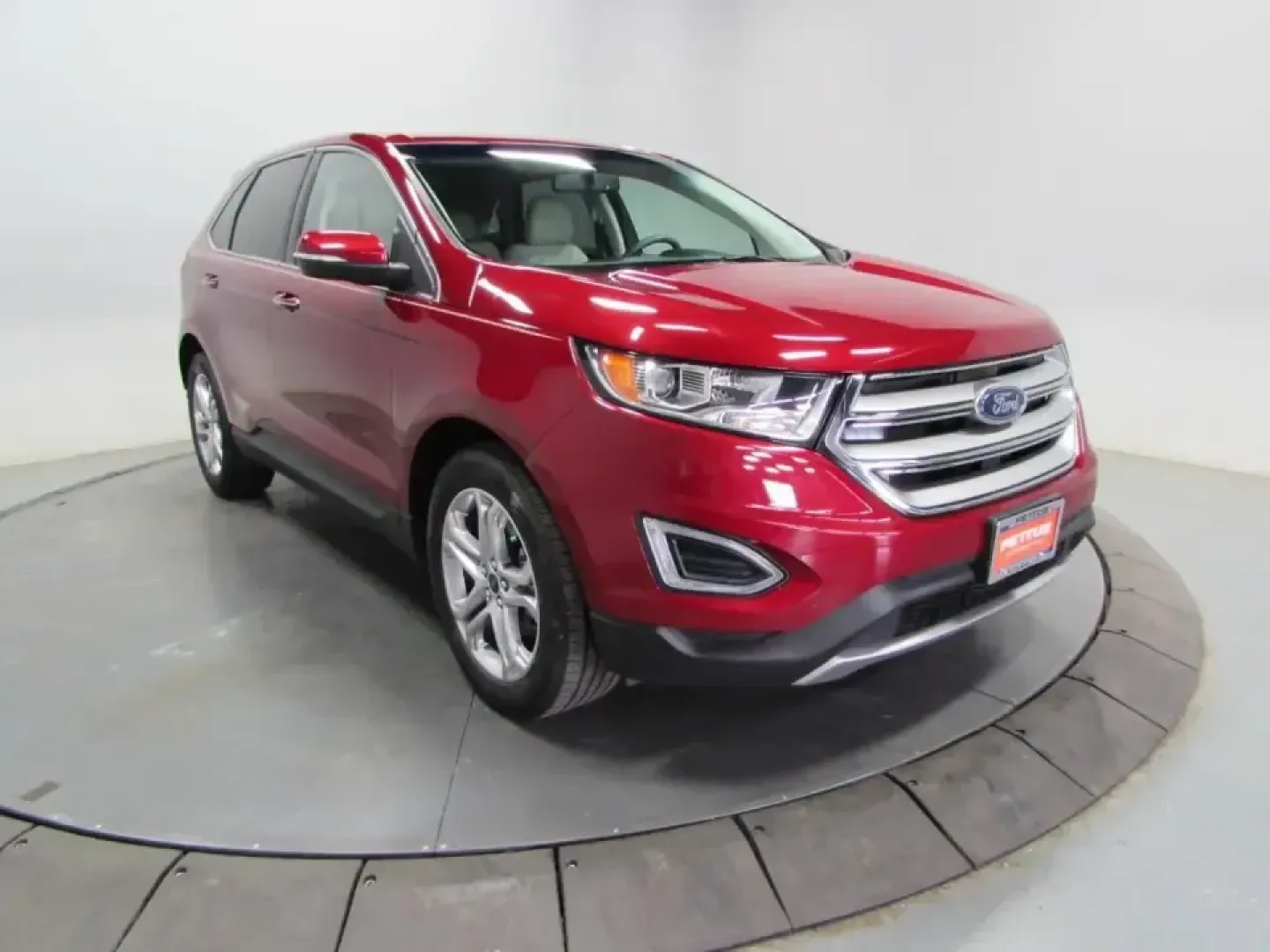 2018 /Ceramic Ford Edge Titanium (2FMPK3K91JB) with an 2.0L L4 DOHC 16V engine, 6A transmission, located at 12836 Highway 21, De Soto, MO, 63020, (636) 337-7777, 38.151867, -90.575615 - Need an SUV that makes weekday commuting smoother, weekend errands easier, and road trips down I-55 feel effortless? This red 2018 Ford Edge Titanium is built for real life in and around De Soto-comfortable for growing families, confident for long commutes to St. Louis County, and polished enough fo - Photo#0