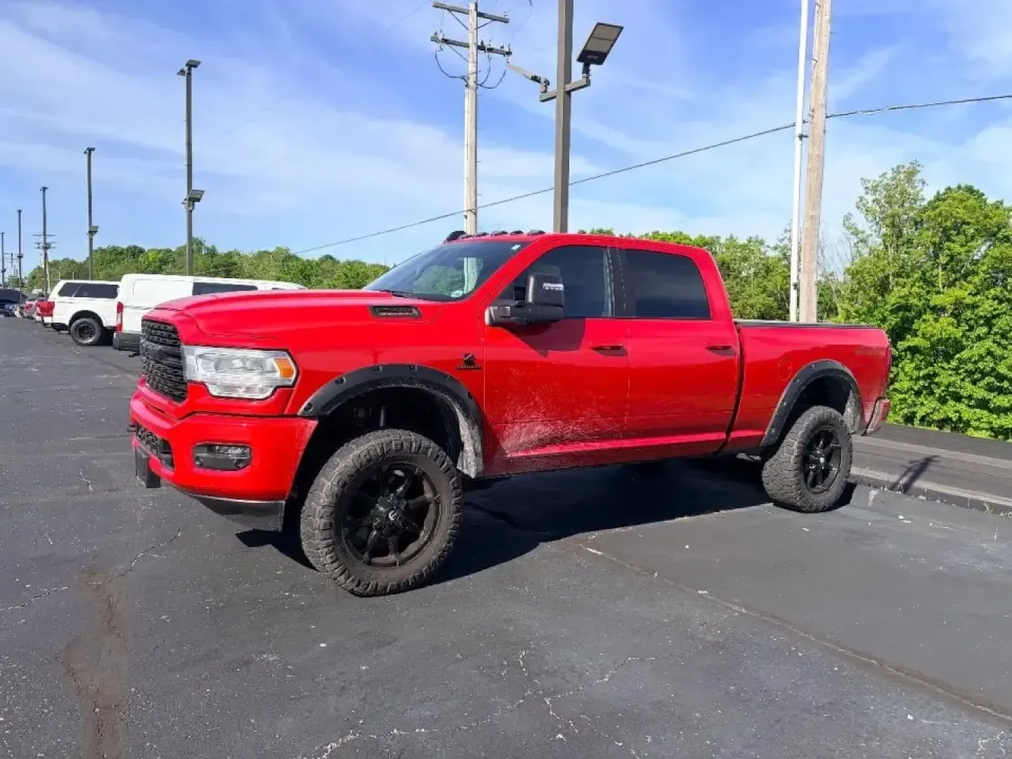 2024 /Black Ram 2500 Big Horn (3C6UR5DL5RG) with an 6.7L L6 OHV 24V TURBO DIESEL engine, 6A transmission, located at 12830 Highway 21, De Soto, MO, 63020, (636) 337-7777, 38.153099, -90.573624 - Work hard all week and still want a truck that's ready for lake weekends, jobsite mornings, and winter backroads without breaking a sweat? This **2024 Ram 2500 Big Horn Crew Cab 4x4** in bold **red** is built for Missouri life-whether you're hauling gear for a weekend at **Washington State Park**, t - Photo#4