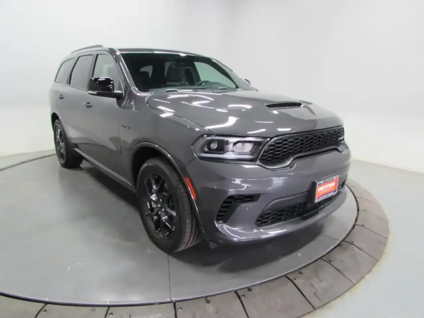 2026 /Black Dodge Durango GT Plus HEMI V8 (1C4SDJCT1TC) with an 5.7L V8 OHV 16V engine, Automatic transmission, located at 12830 Highway 21, De Soto, MO, 63020, (636) 337-7777, 38.153099, -90.573624 - Need one SUV that can handle school-drop chaos, a long I55 commute, and a loaded-up weekend run to the Ozarks without breaking a sweat? This 2026 Dodge Durango R/T AWD is built for exactly that lifestyle-muscular V8 power, confident all-wheel traction, and three-row practicality wrapped in a head-tu - Photo#0