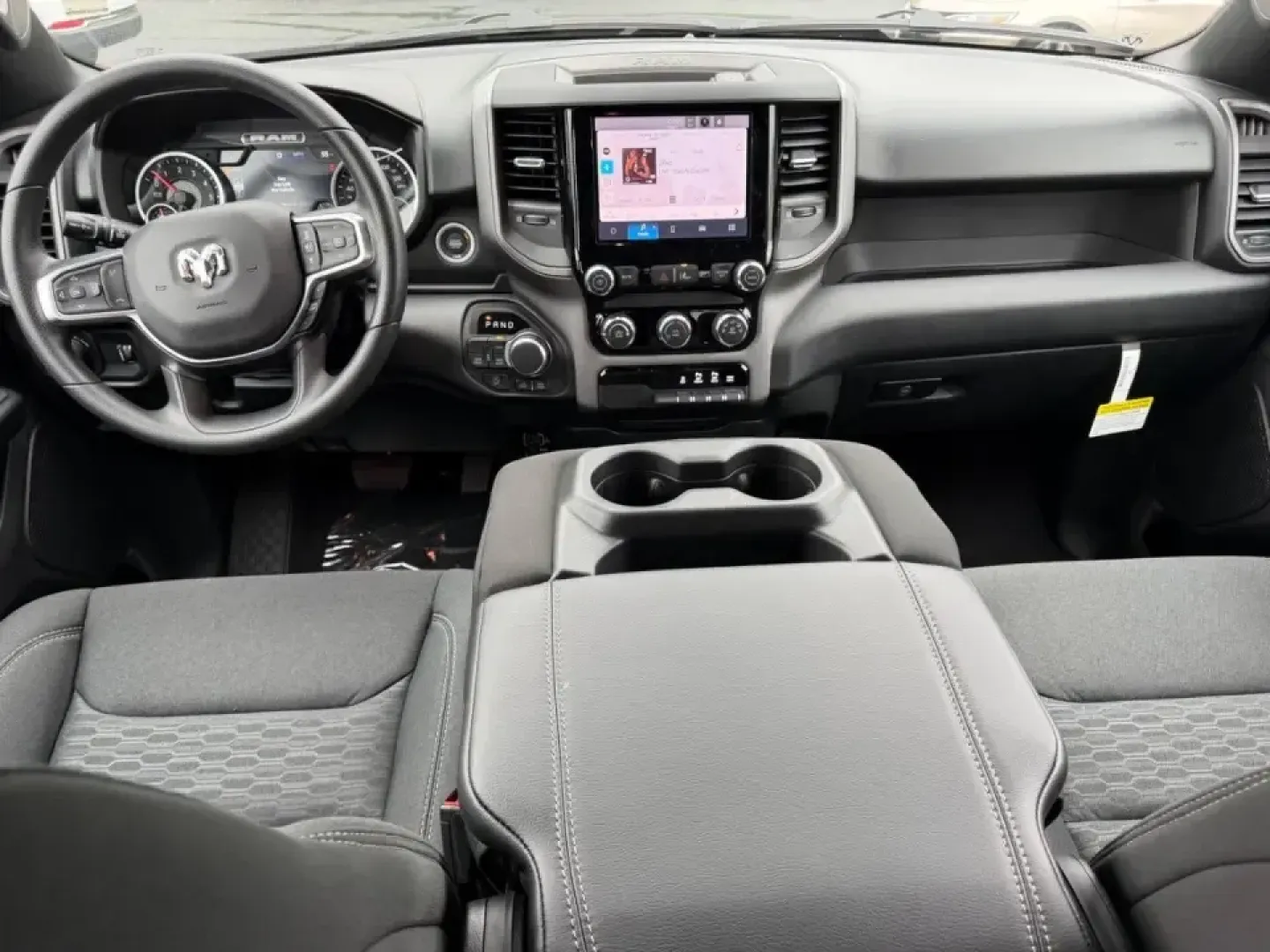 2026 /Diesel Gray/Black Cloth Ram 1500 Warlock (1C6SRFGT9TN) with an 5.7L engine, 8A transmission, located at 970 Woodlawn Dr., Farmington, MO, 63640, (573) 431-7800, 37.825642, -90.468674 - Whether you're hauling supplies to a job site off Highway 67, towing the boat for a weekend at St. Joe State Park, or simply want a confident daily driver for Missouri backroads, this 2026 Ram 1500 Express is built for real life in and around Farmington. With just 5 miles on the odometer, it deliver - Photo#9
