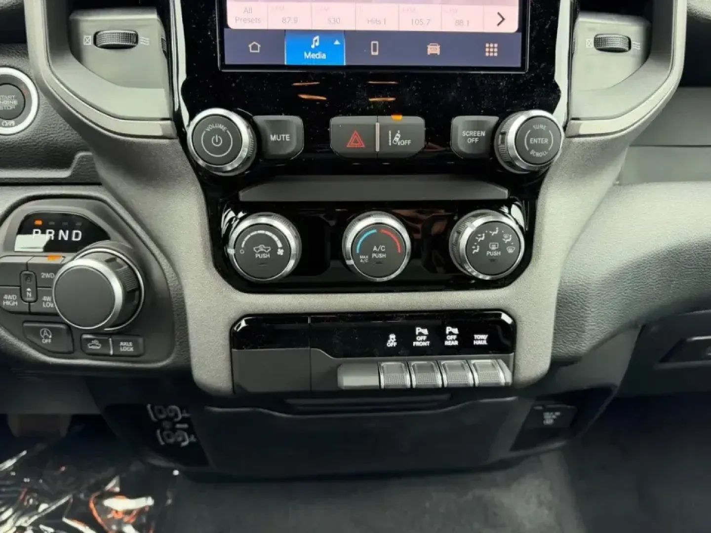 2026 /Diesel Gray/Black Cloth Ram 1500 Warlock (1C6SRFGT9TN) with an 5.7L engine, 8A transmission, located at 970 Woodlawn Dr., Farmington, MO, 63640, (573) 431-7800, 37.825642, -90.468674 - Whether you're hauling supplies to a job site off Highway 67, towing the boat for a weekend at St. Joe State Park, or simply want a confident daily driver for Missouri backroads, this 2026 Ram 1500 Express is built for real life in and around Farmington. With just 5 miles on the odometer, it deliver - Photo#14