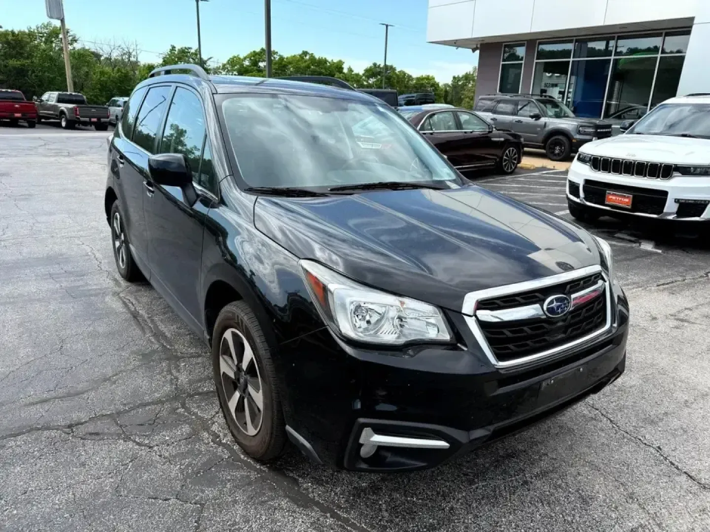 2017 /Black Subaru Forester 2.5i Limited (JF2SJALC9HH) with an 2.5L H4 SOHC 16V engine, Automatic transmission, located at 12836 Highway 21, De Soto, MO, 63020, (636) 337-7777, 38.151867, -90.575615 - Whether your weekends revolve around family errands in Jefferson County, quick commutes up Missouri Hwy 21, or spontaneous road trips to enjoy the scenery near Washington State Park, this **2017 Subaru Forester Limited** is built for real life in and around **De Soto, Missouri**. With confident **Al - Photo#0